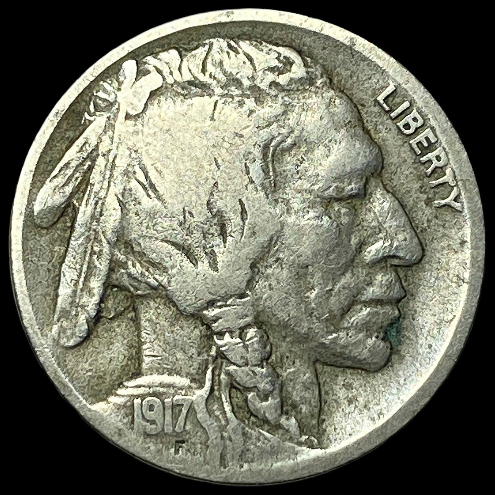 1917-D Buffalo Nickel LIGHTLY CIRCULATED: 1917-D Buffalo Nickel LIGHTLY CIRCULATED