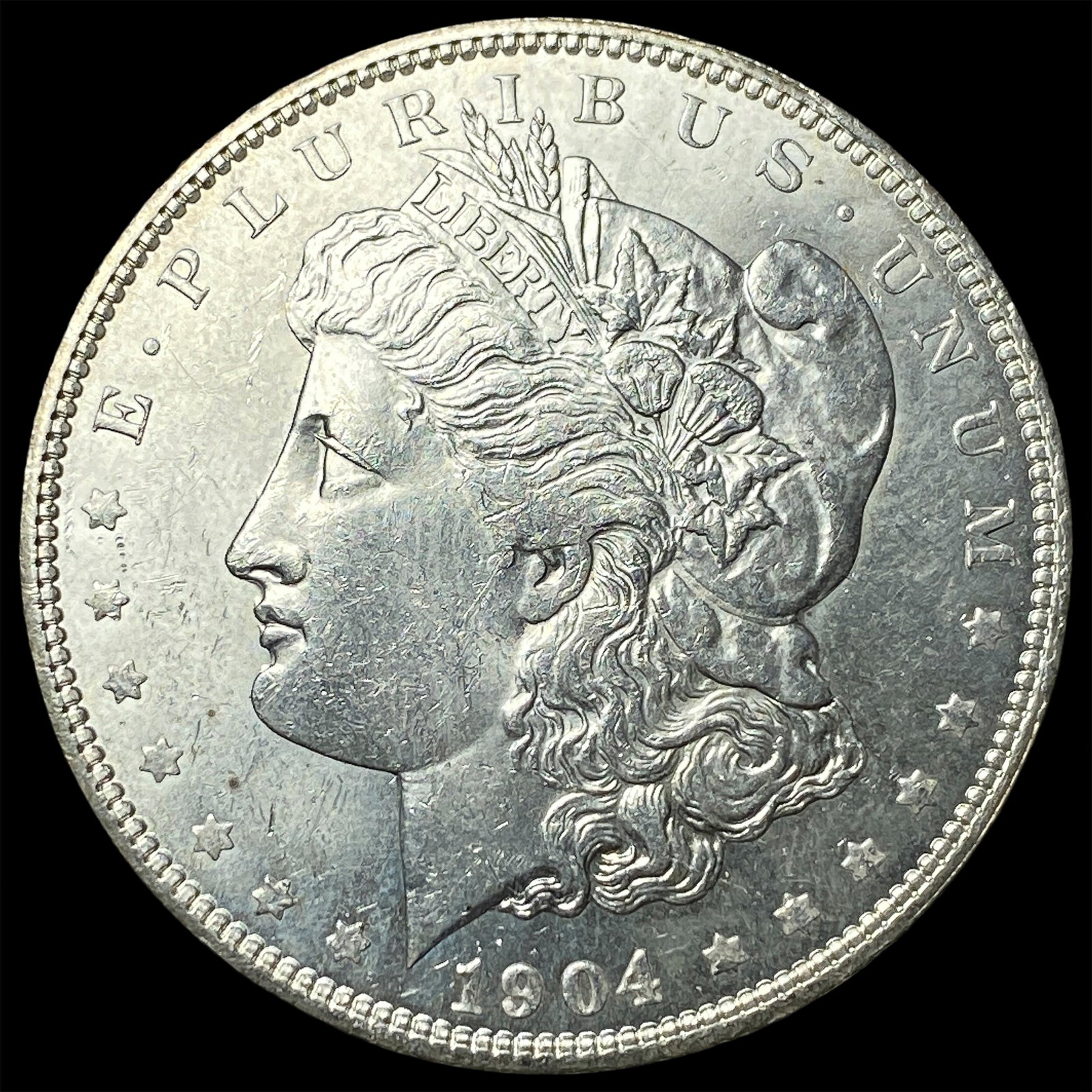 1904-O Silver Morgan Dollar UNCIRCULATED: 1904-O Silver Morgan Dollar UNCIRCULATED