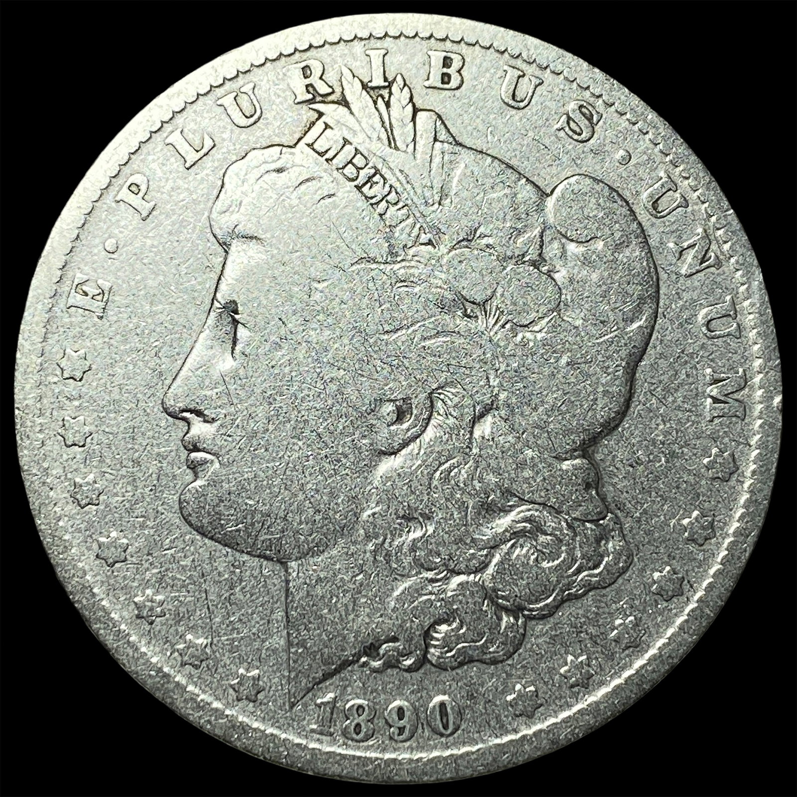 1890-O Silver Morgan Dollar NICELY CIRCULATED