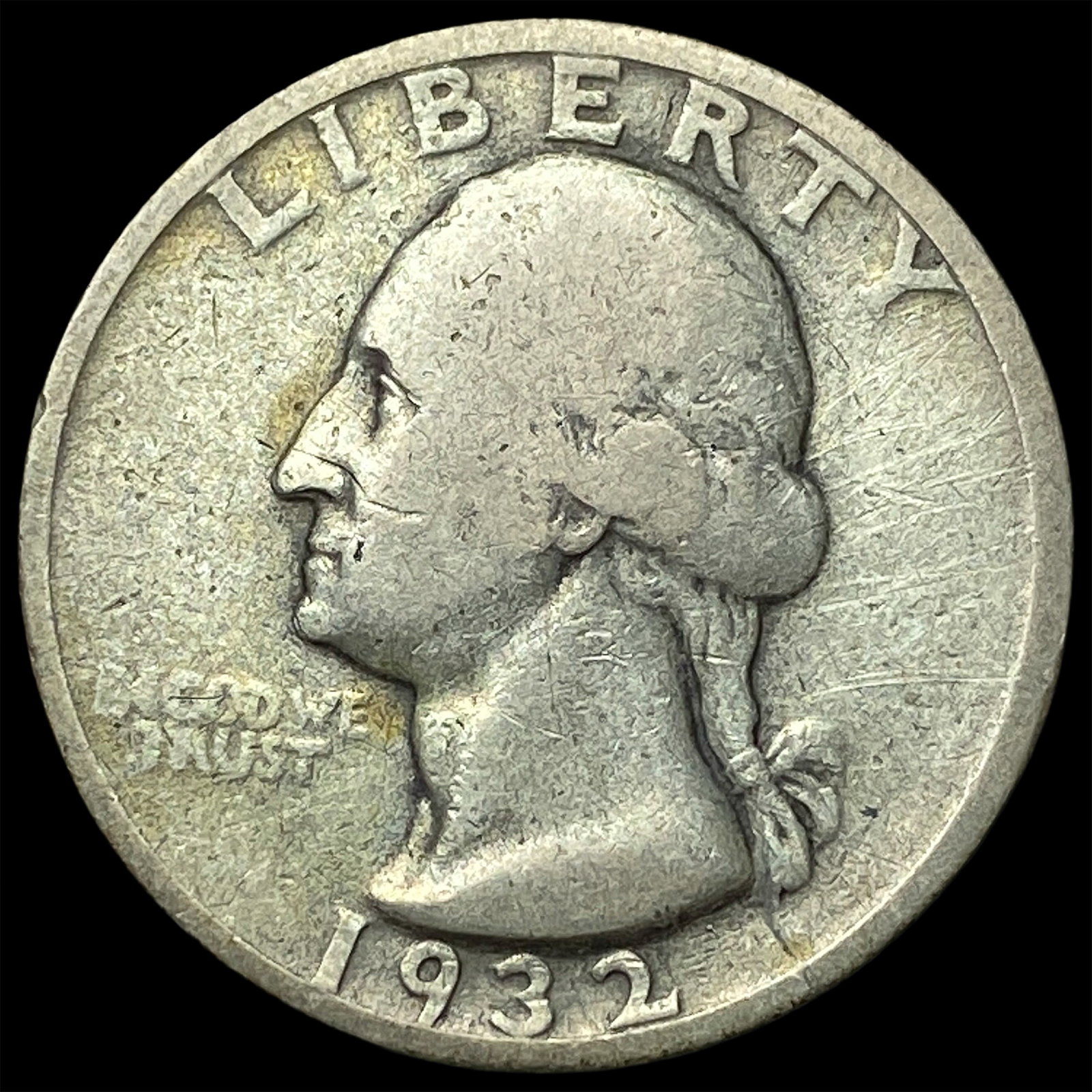 1932-D Silver Washington Quarter LIGHTLY CIRCULATED