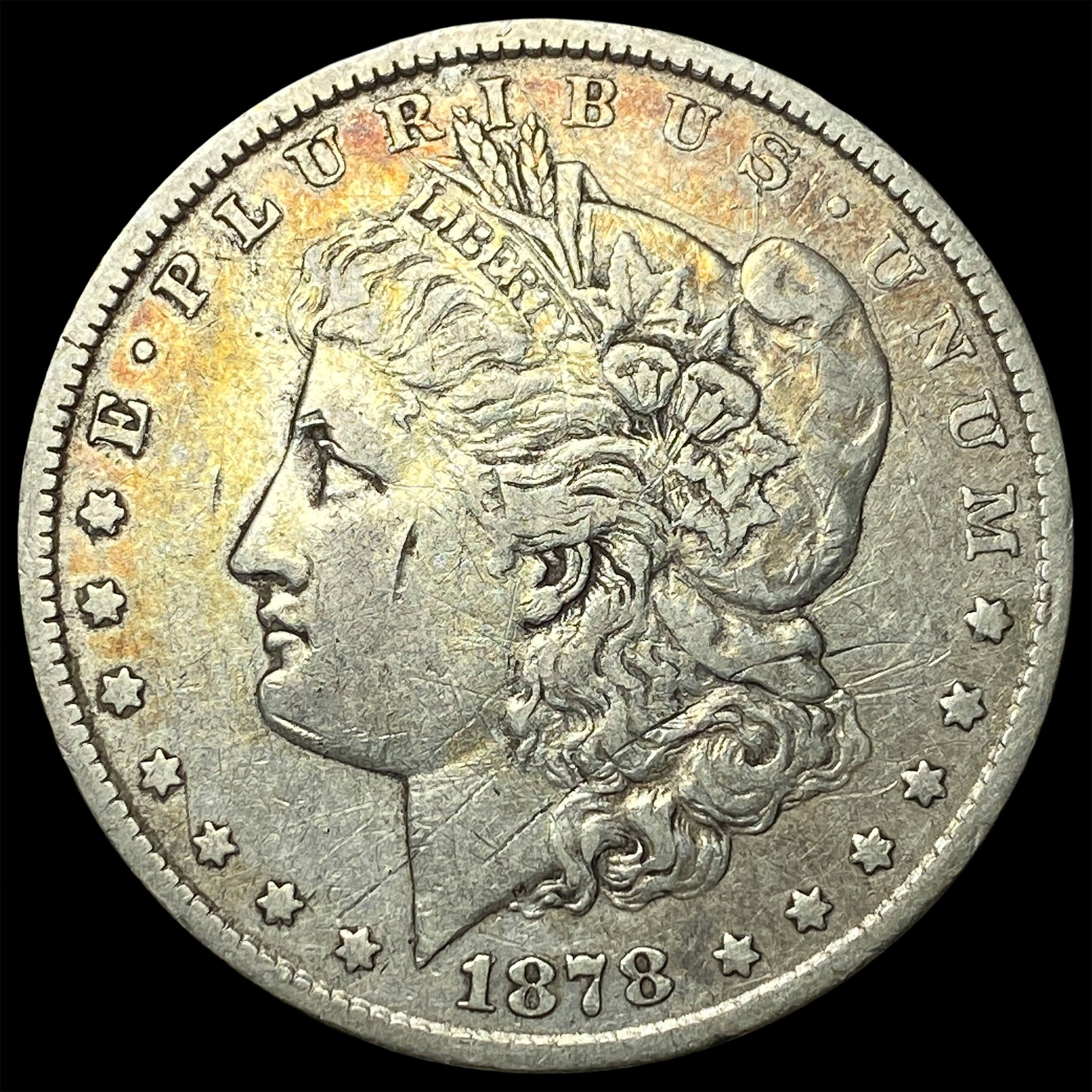 1878-S Silver Morgan Dollar NEARLY UNCIRCULATED