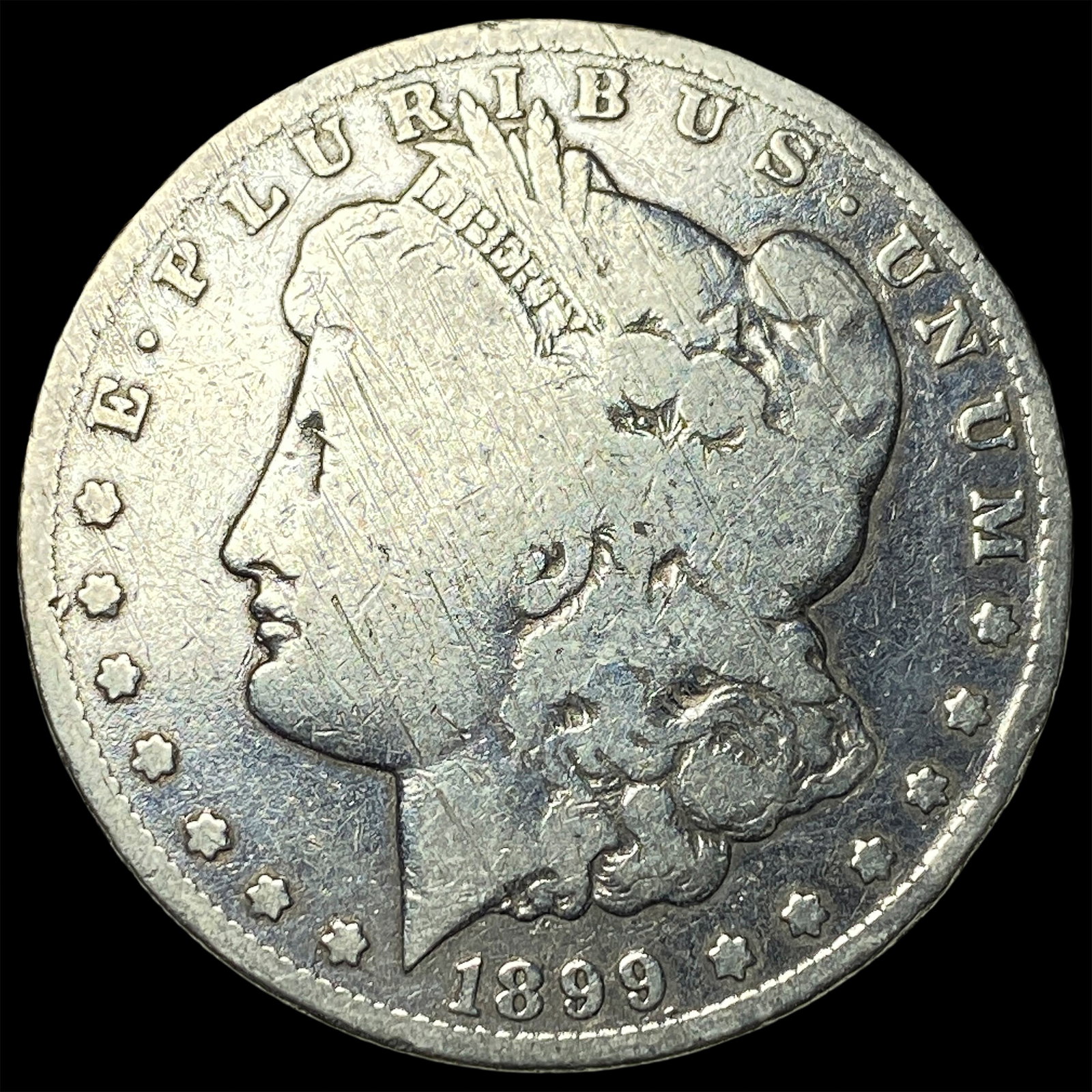 1899 Morgan Silver Dollar NICELY CIRCULATED