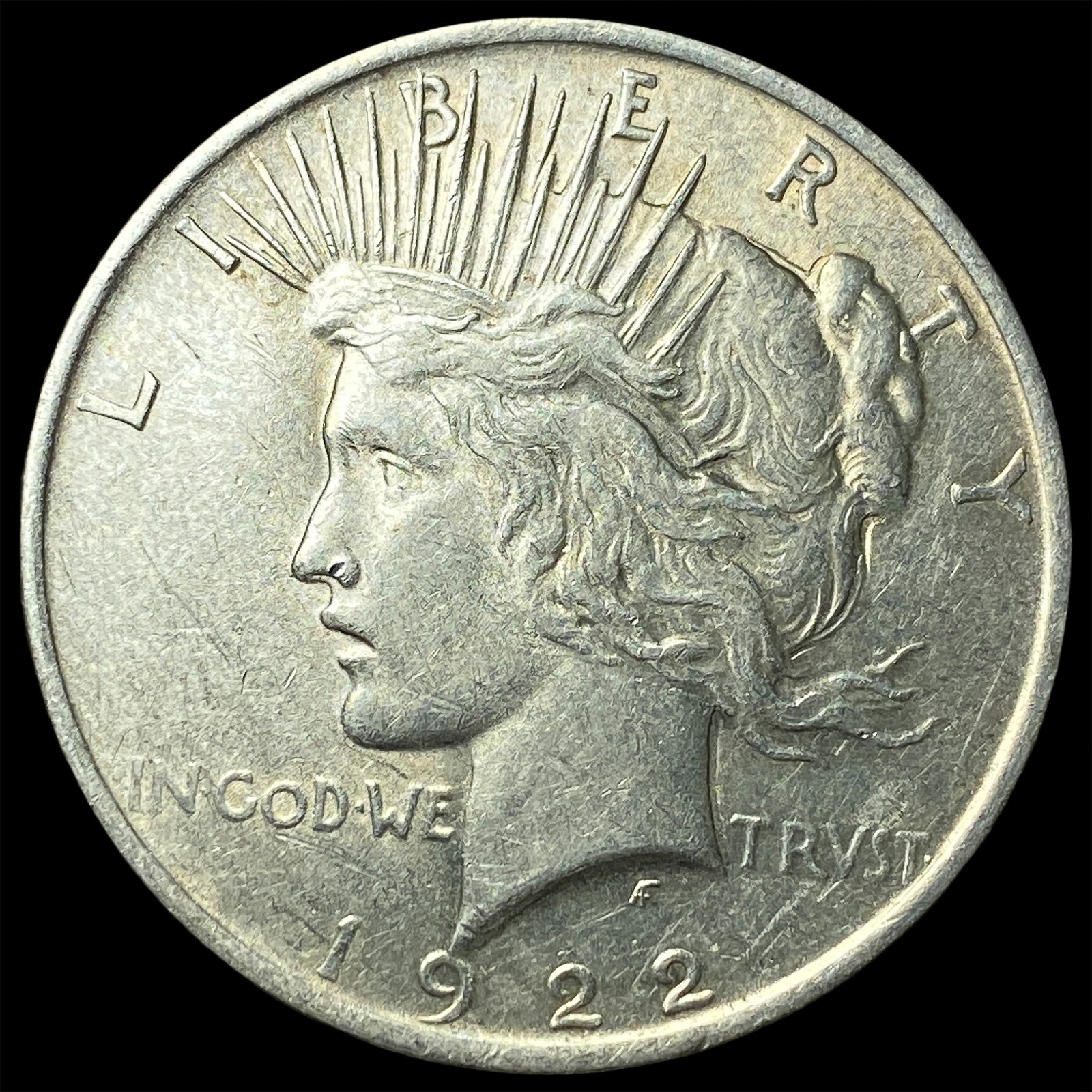 1922 Silver Peace Dollar UNCIRCULATED: 1922 Silver Peace Dollar UNCIRCULATED