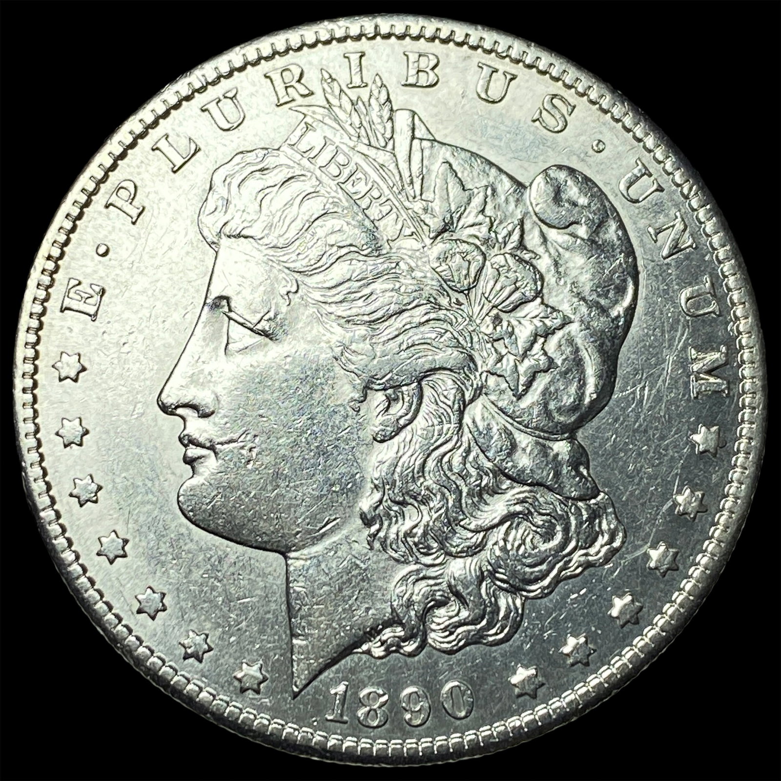 1890-S Silver Morgan Dollar UNCIRCULATED: 1890-S Silver Morgan Dollar UNCIRCULATED