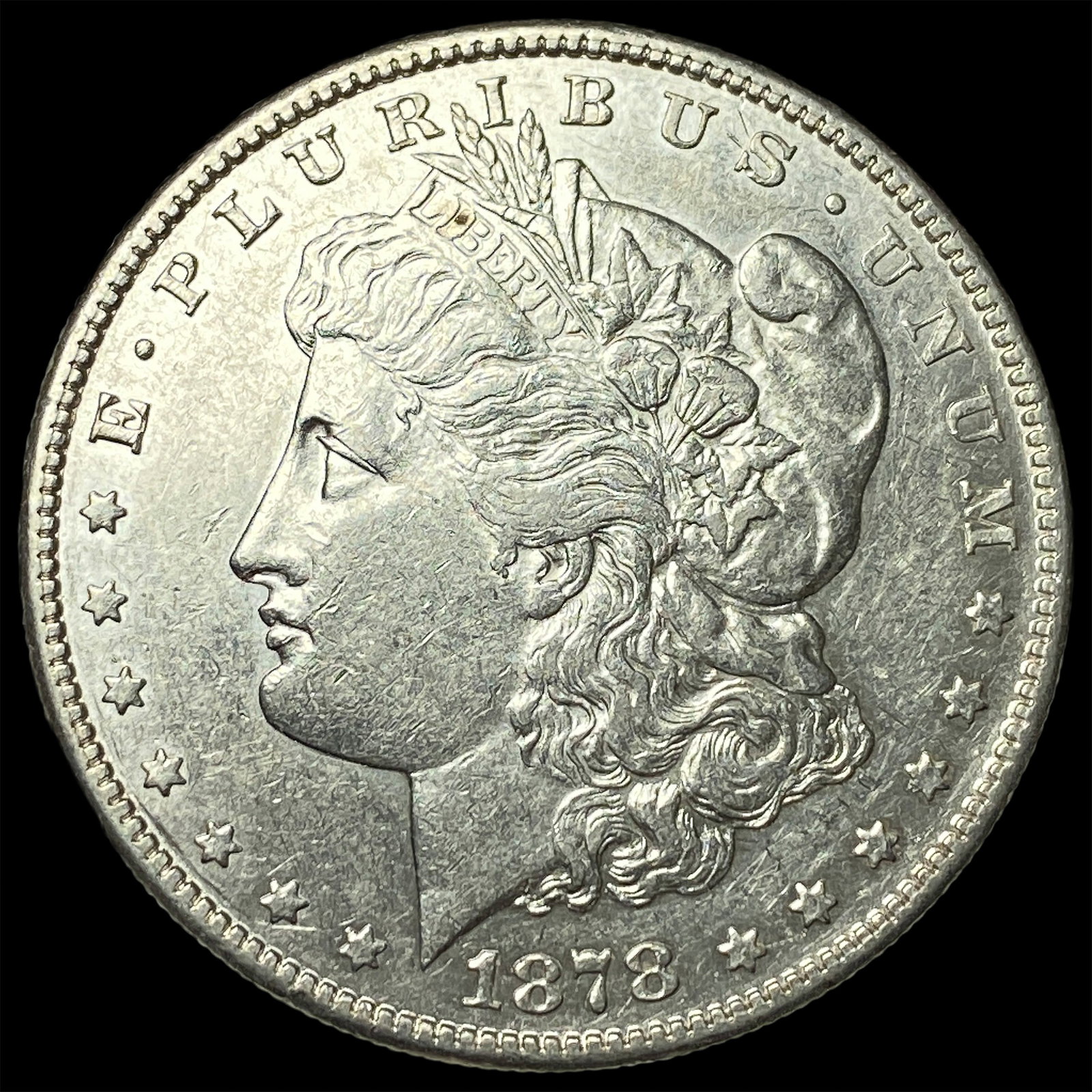 1878-S Silver Morgan Dollar UNCIRCULATED: 1878-S Silver Morgan Dollar UNCIRCULATED