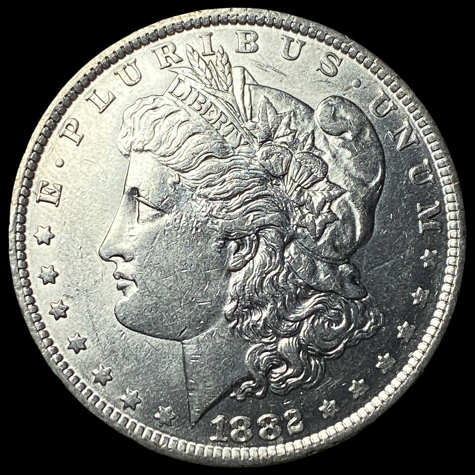1882-O Silver Morgan Dollar CHOICE AU: 1882-O Silver Morgan Dollar CHOICE AU