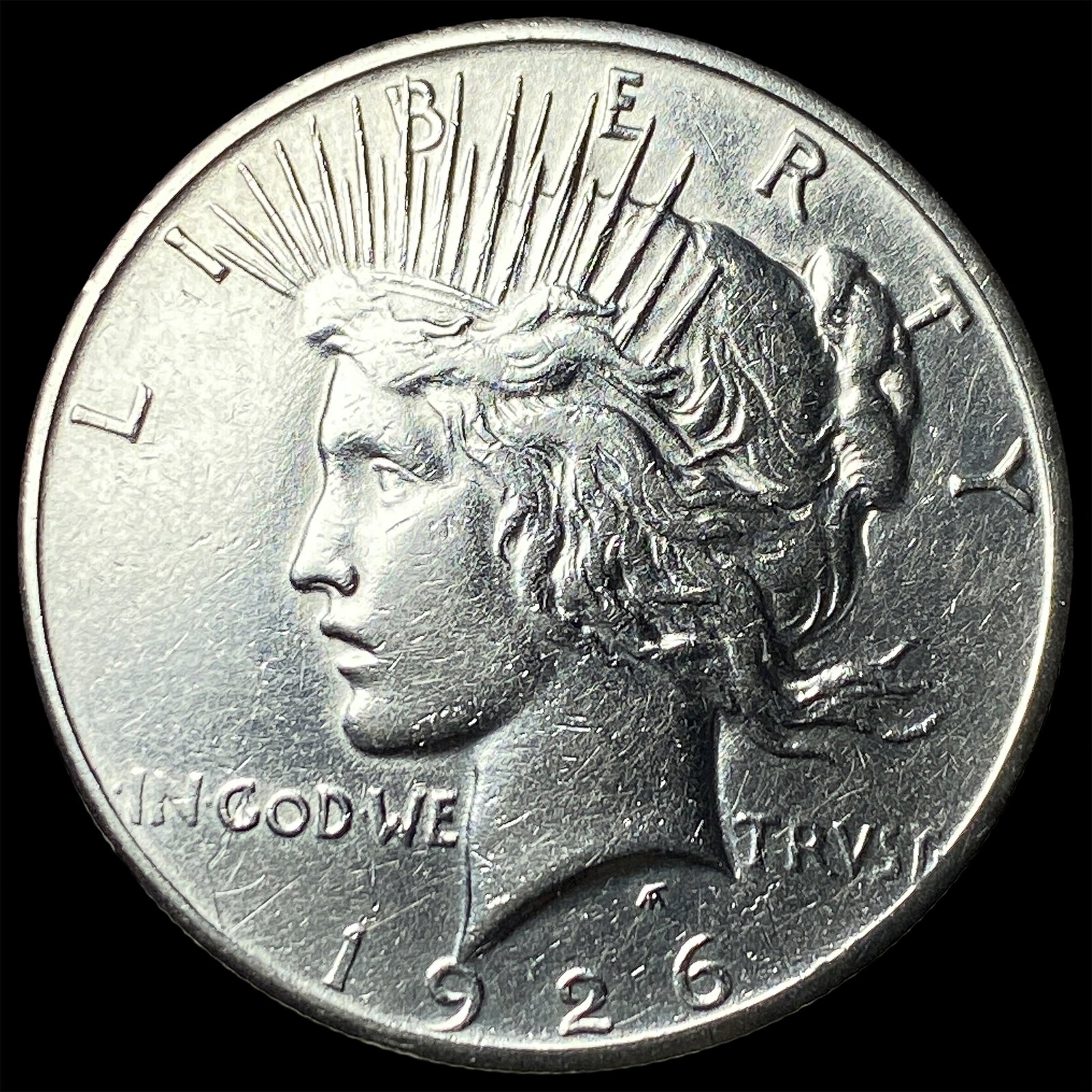 1926 Silver Peace Dollar CLOSELY UNCIRCULATED