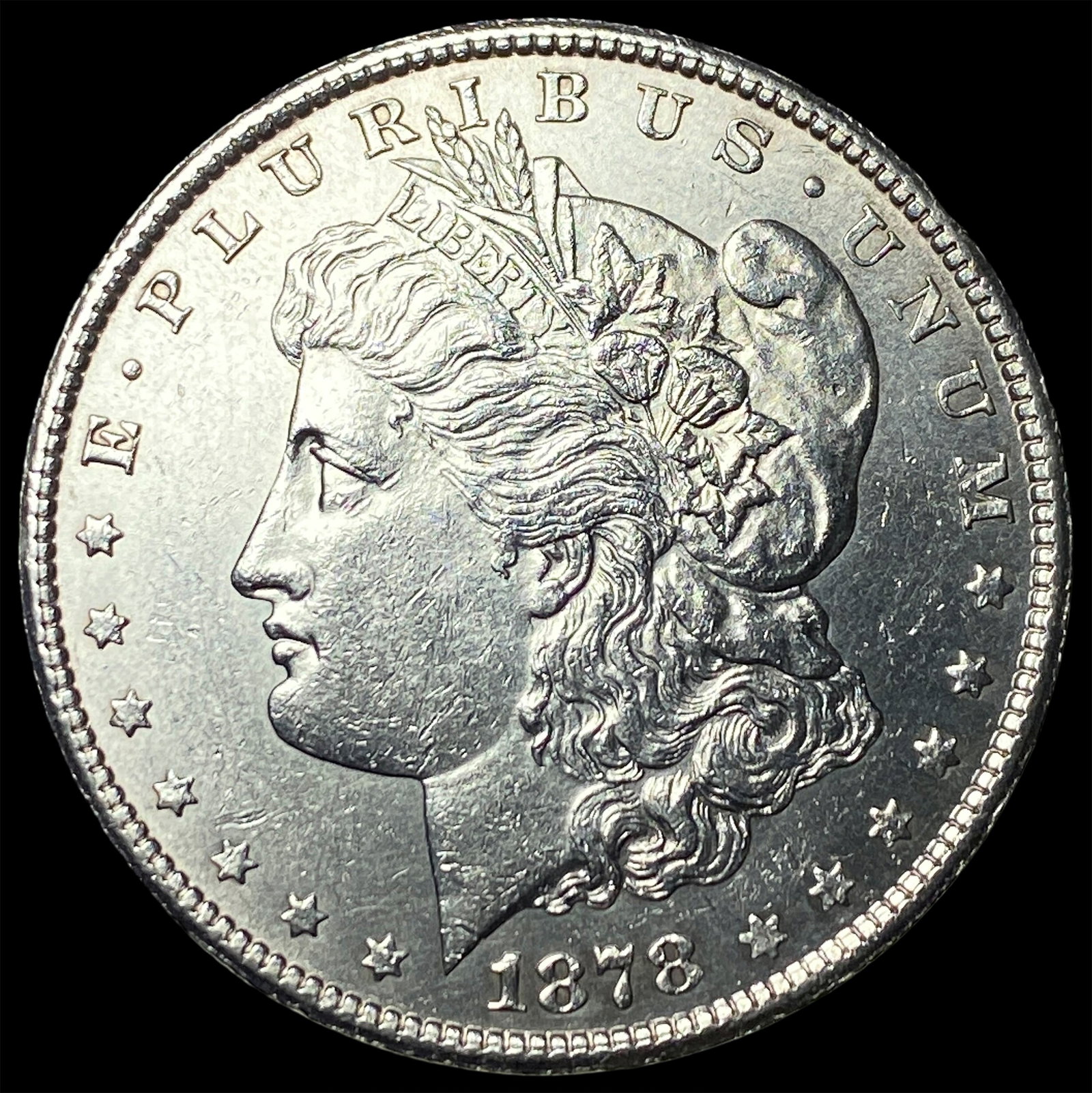 1878-S Silver Morgan Dollar UNCIRCULATED: 1878-S Silver Morgan Dollar UNCIRCULATED