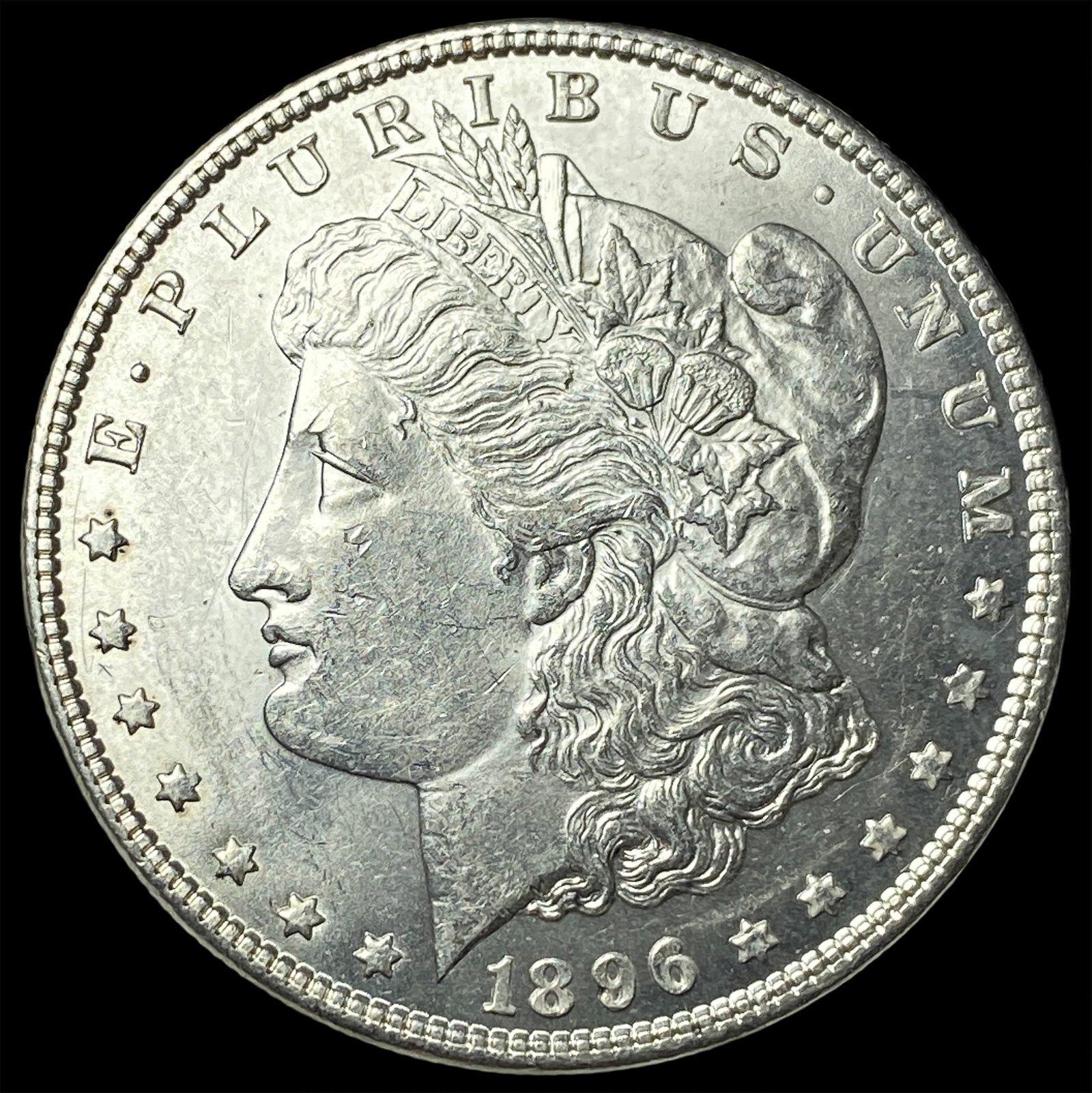 1896-S Silver Morgan Dollar NEARLY UNCIRCULATED