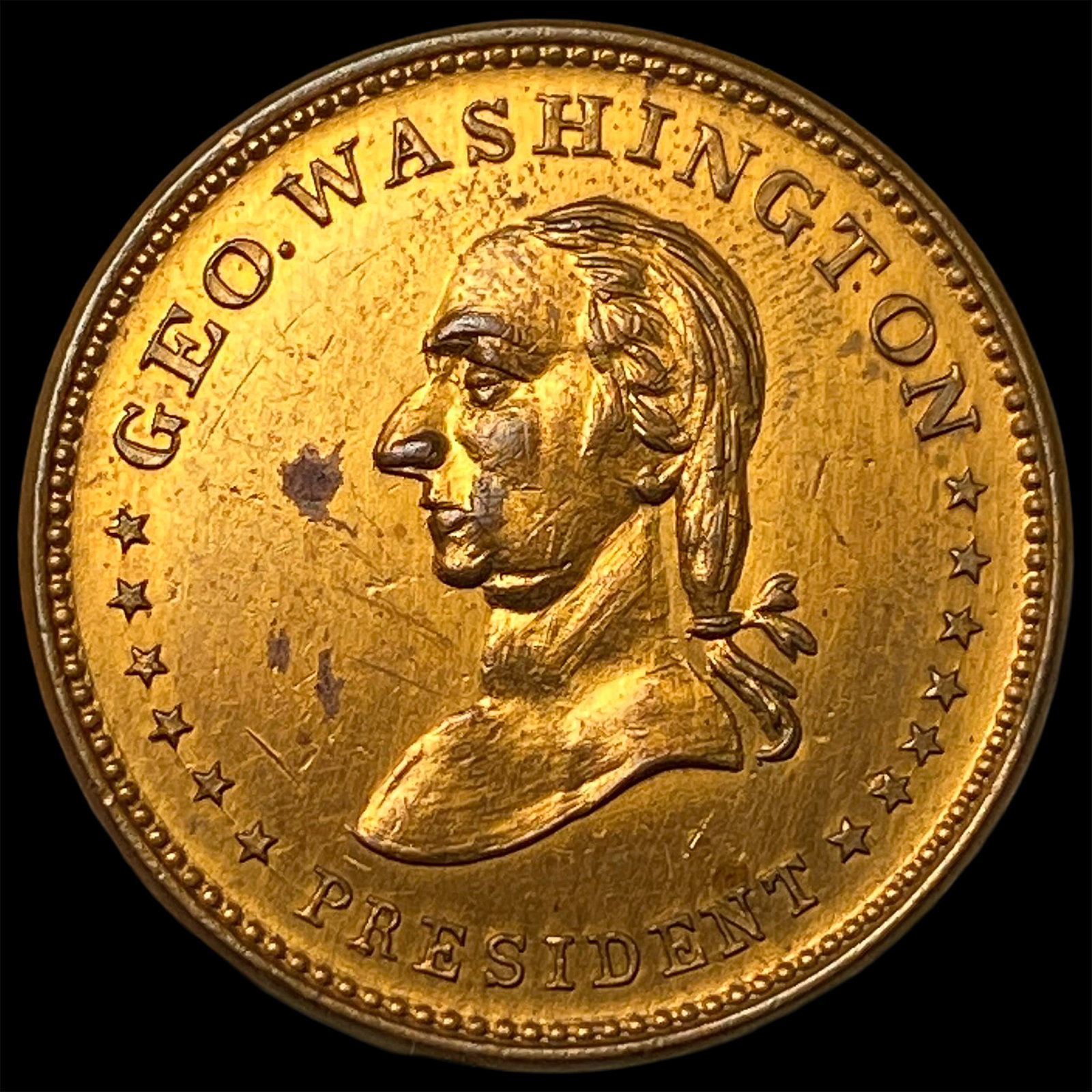 1863 Civil War Token T. Brimelow Druggist UNCIRCULATED (1 of 2)