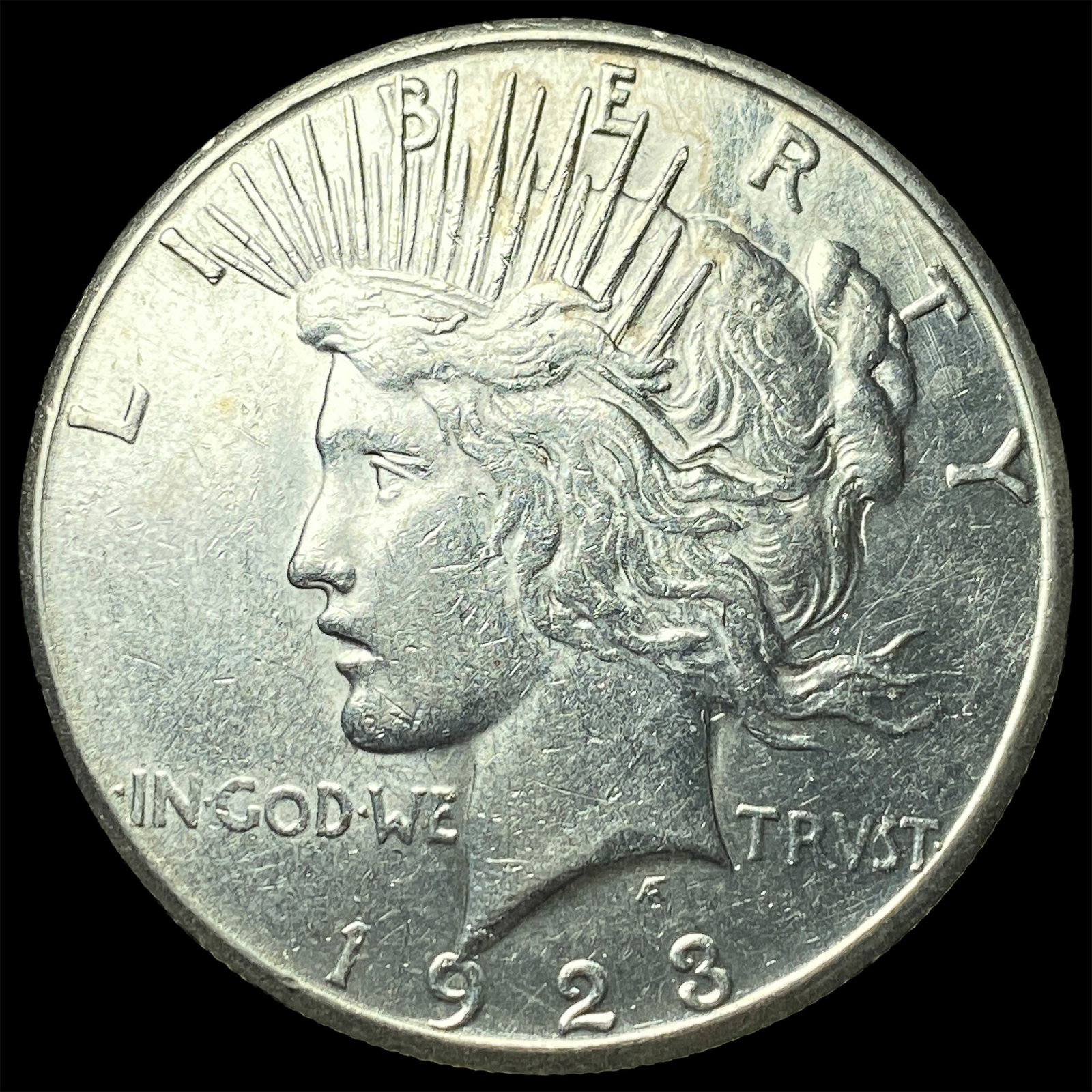 1923-S Silver Peace Dollar UNCIRCULATED: 1923-S Silver Peace Dollar UNCIRCULATED