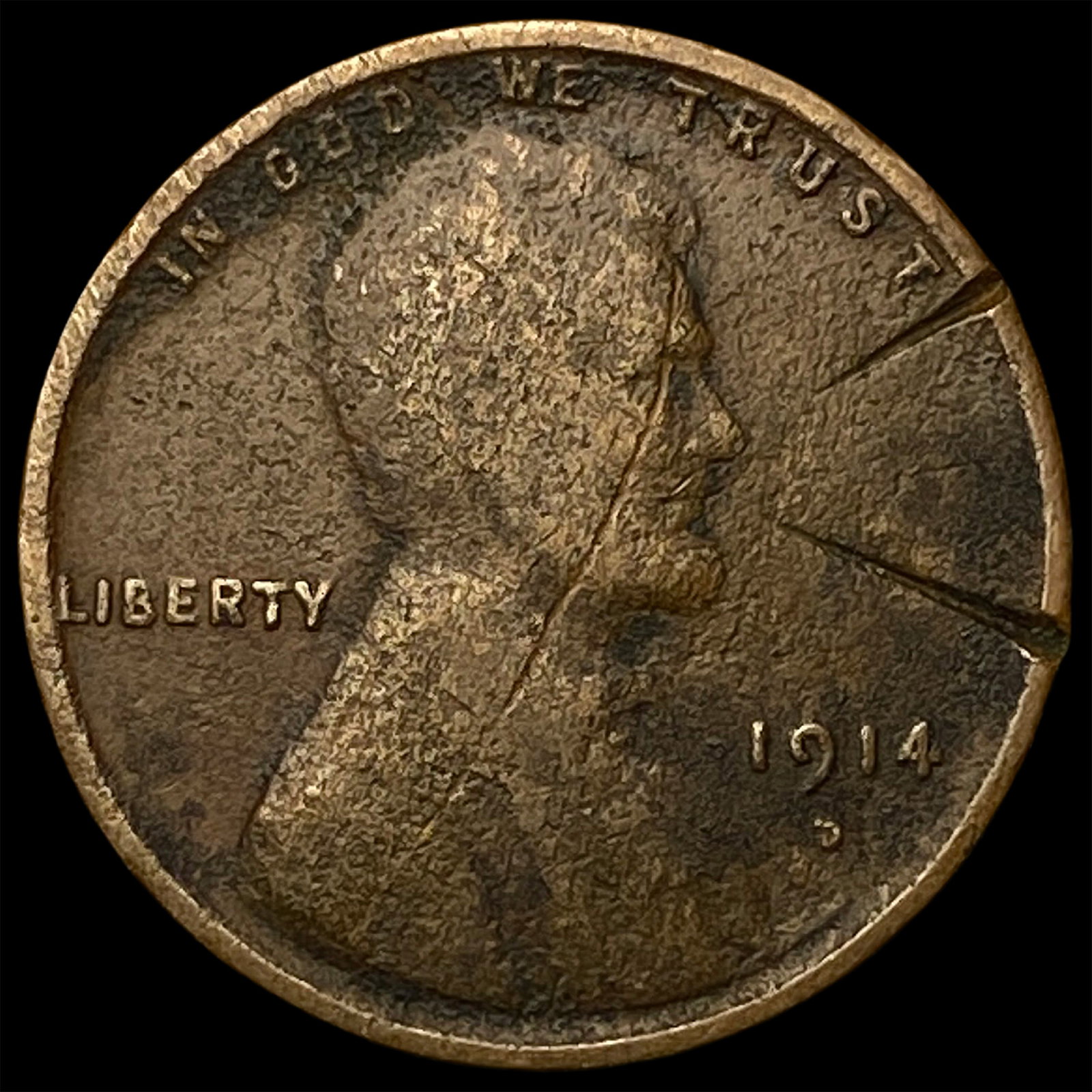 1914-D Lincoln Wheat Cent LIGHTLY CIRCULATED (1 of 2)
