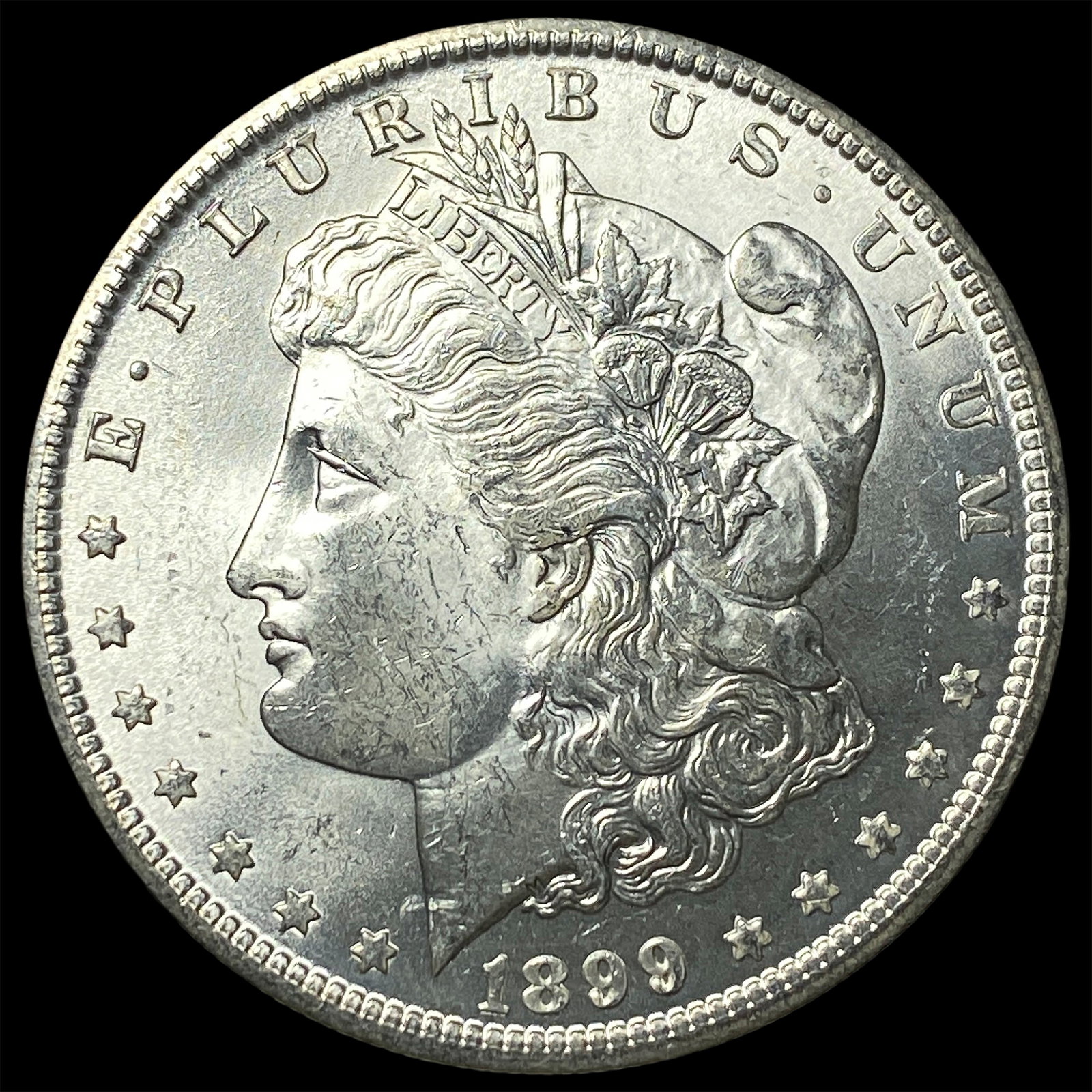 1899-O Silver Morgan Dollar GEM BU