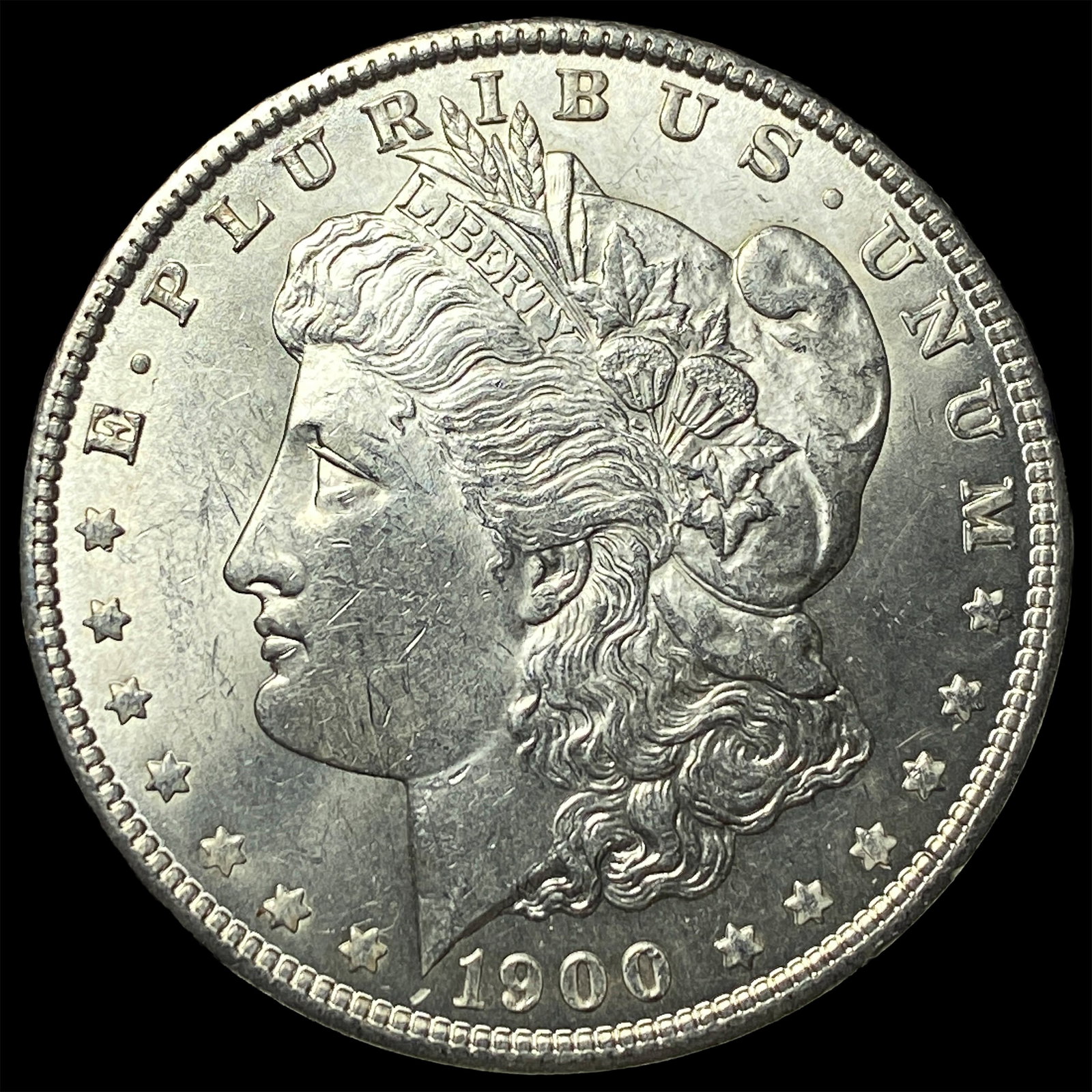 1900-S Silver Morgan Dollar CHOICE BU: 1900-S Silver Morgan Dollar CHOICE BU