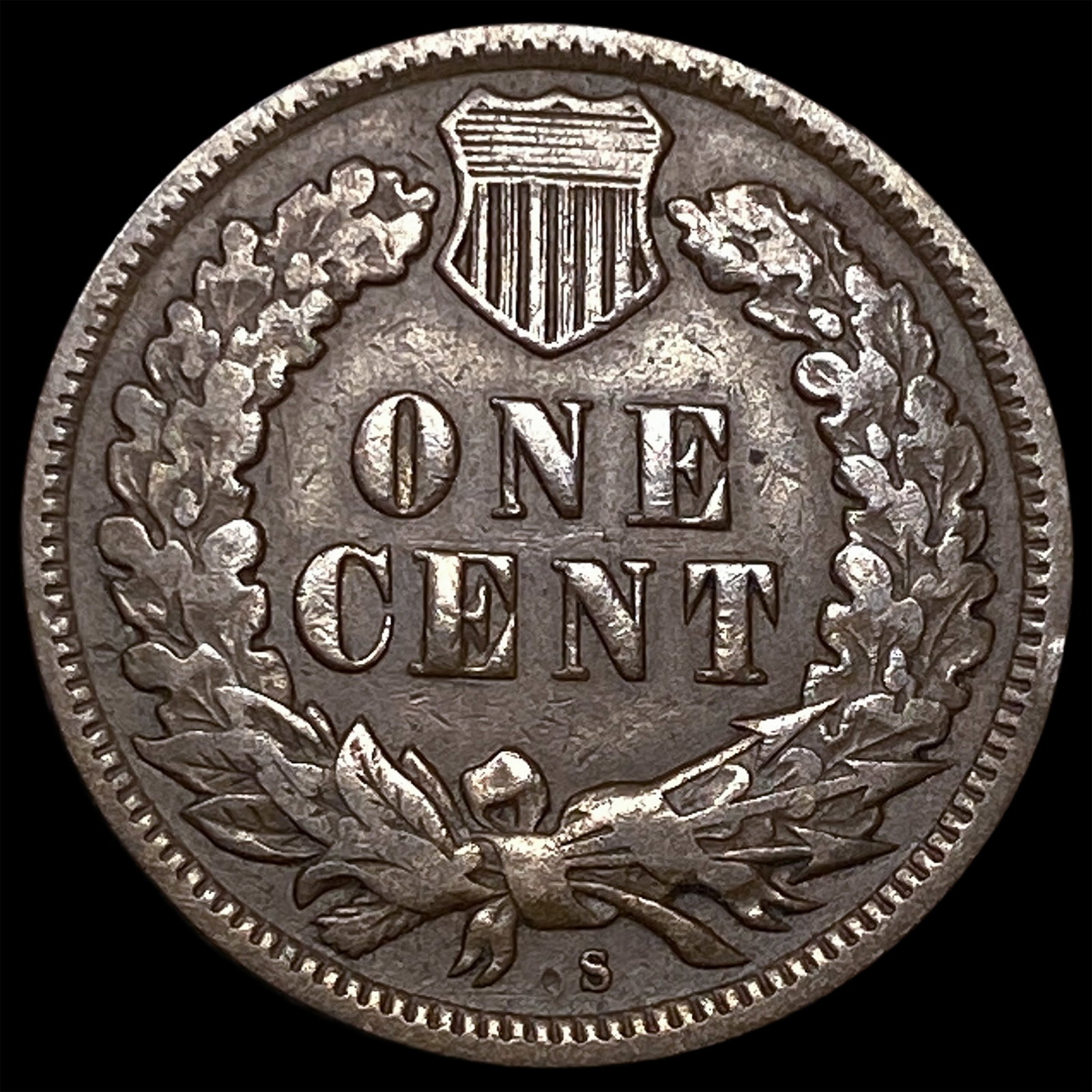 1908-S Indian Head Cent LIGHTLY CIRCULATED - 2