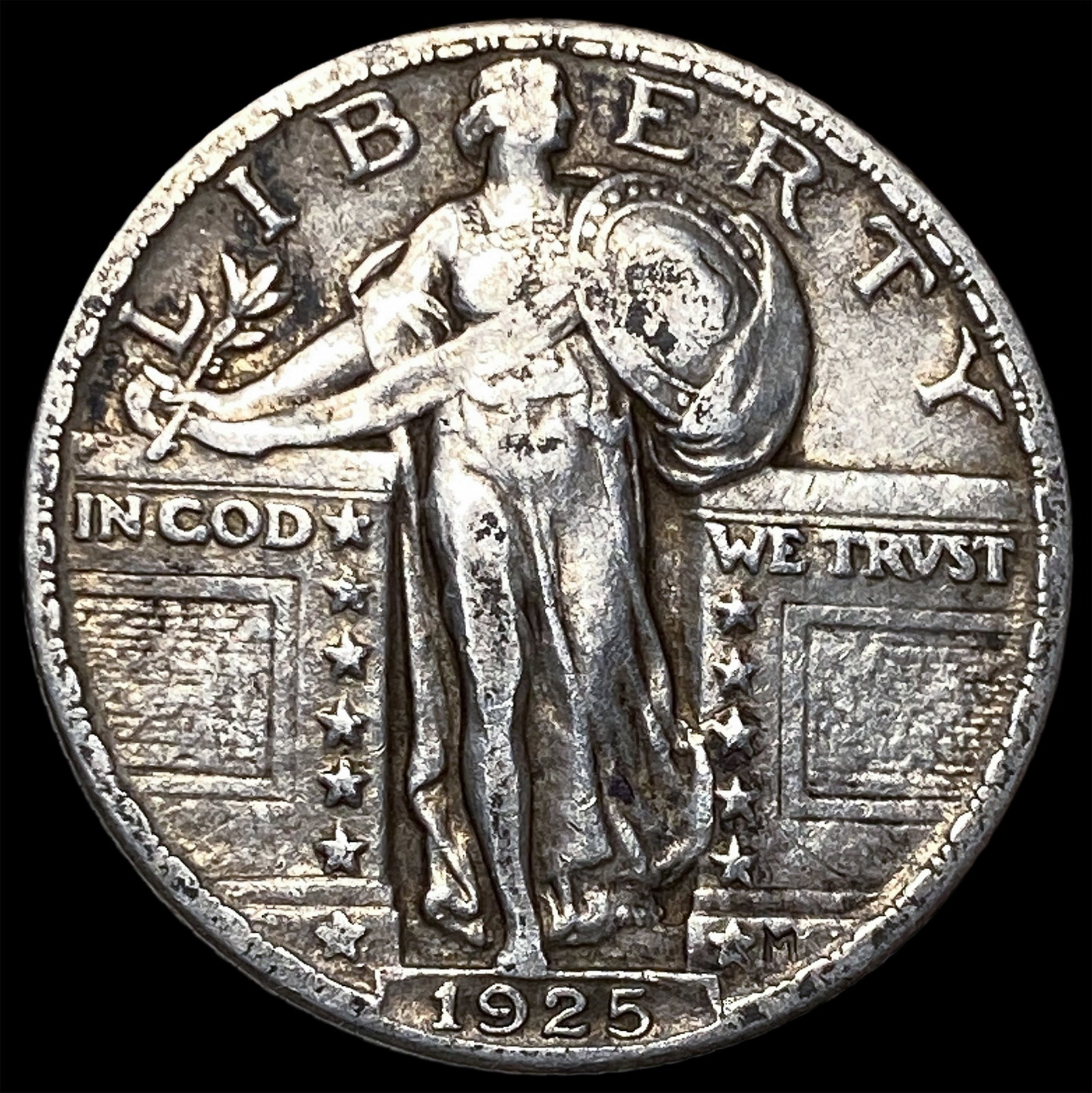 1925 Standing Liberty Quarter NEARLY UNCIRCULATED (1 of 2)
