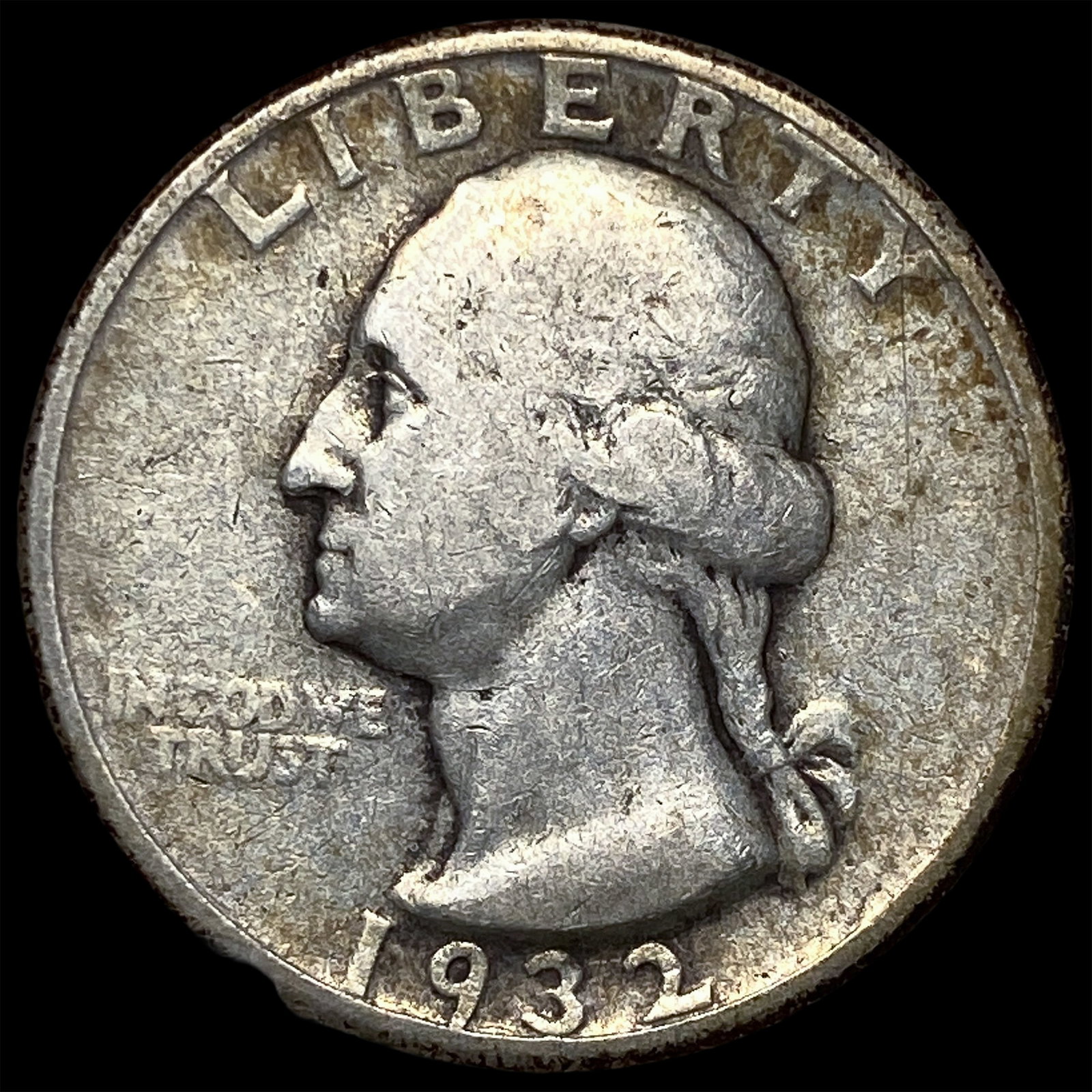 1932-D Silver Washington Quarter LIGHTLY CIRCULATED: 1932-D Silver Washington Quarter LIGHTLY CIRCULATED