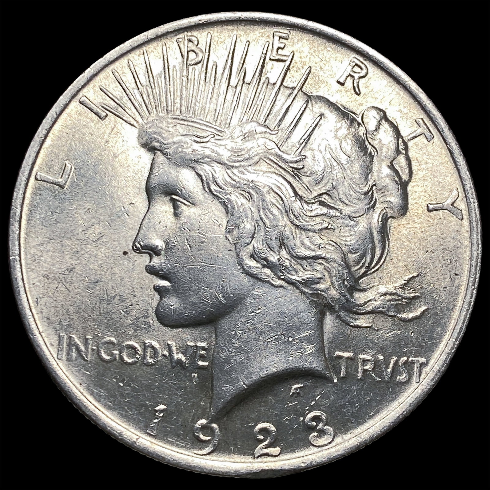 1923 Silver Peace Dollar CHOICE BU