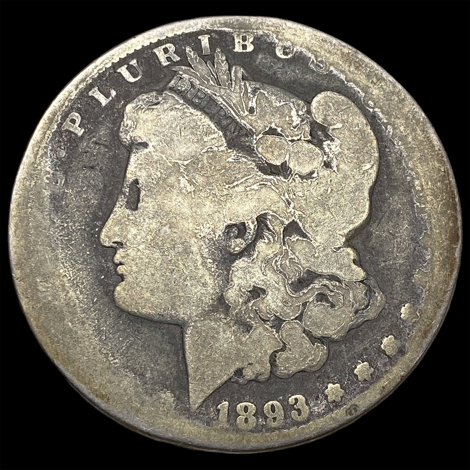 1893 Morgan Silver Dollar NICELY CIRCULATED (1 of 2)
