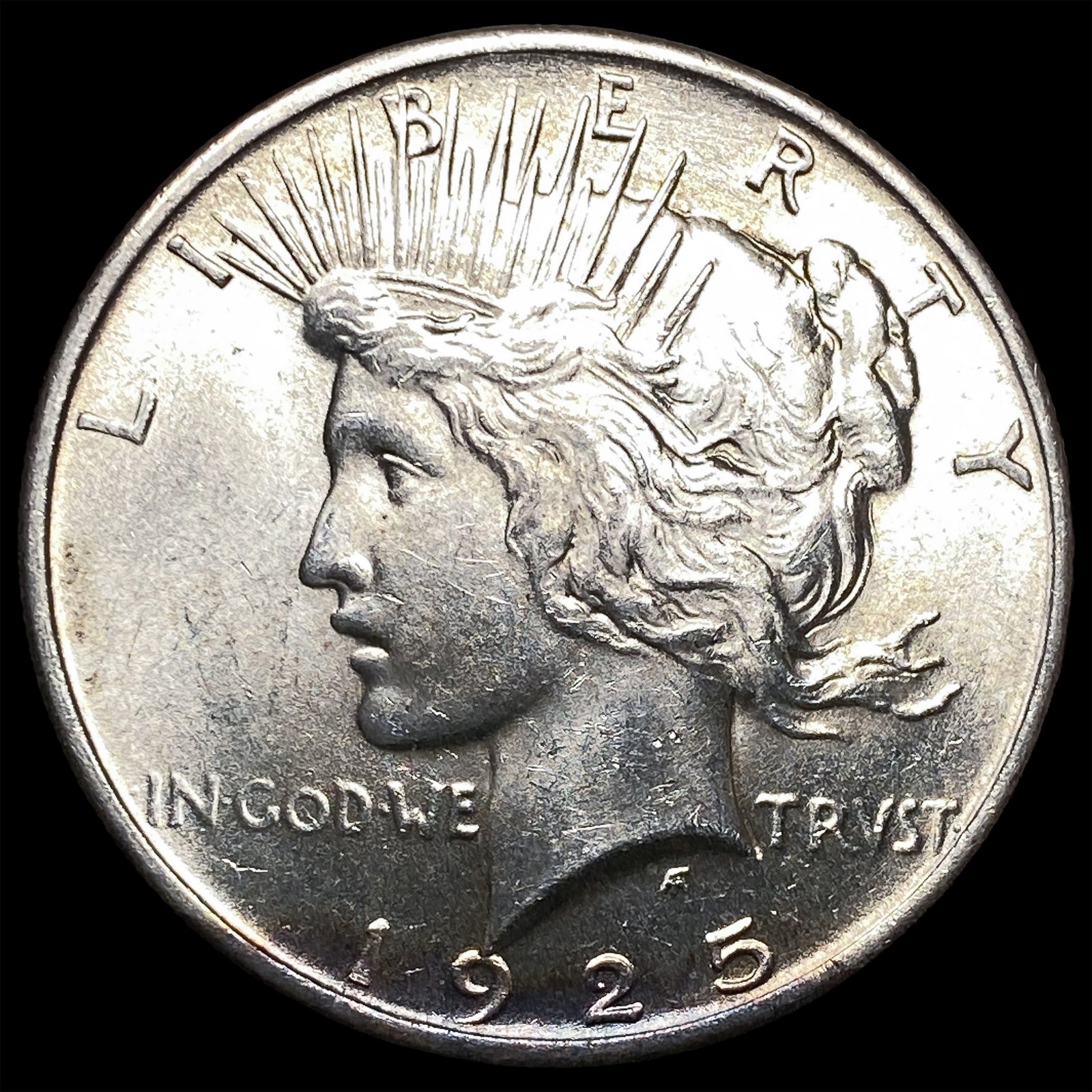 1925 Peace Silver Dollar CHOICE BU (1 of 2)