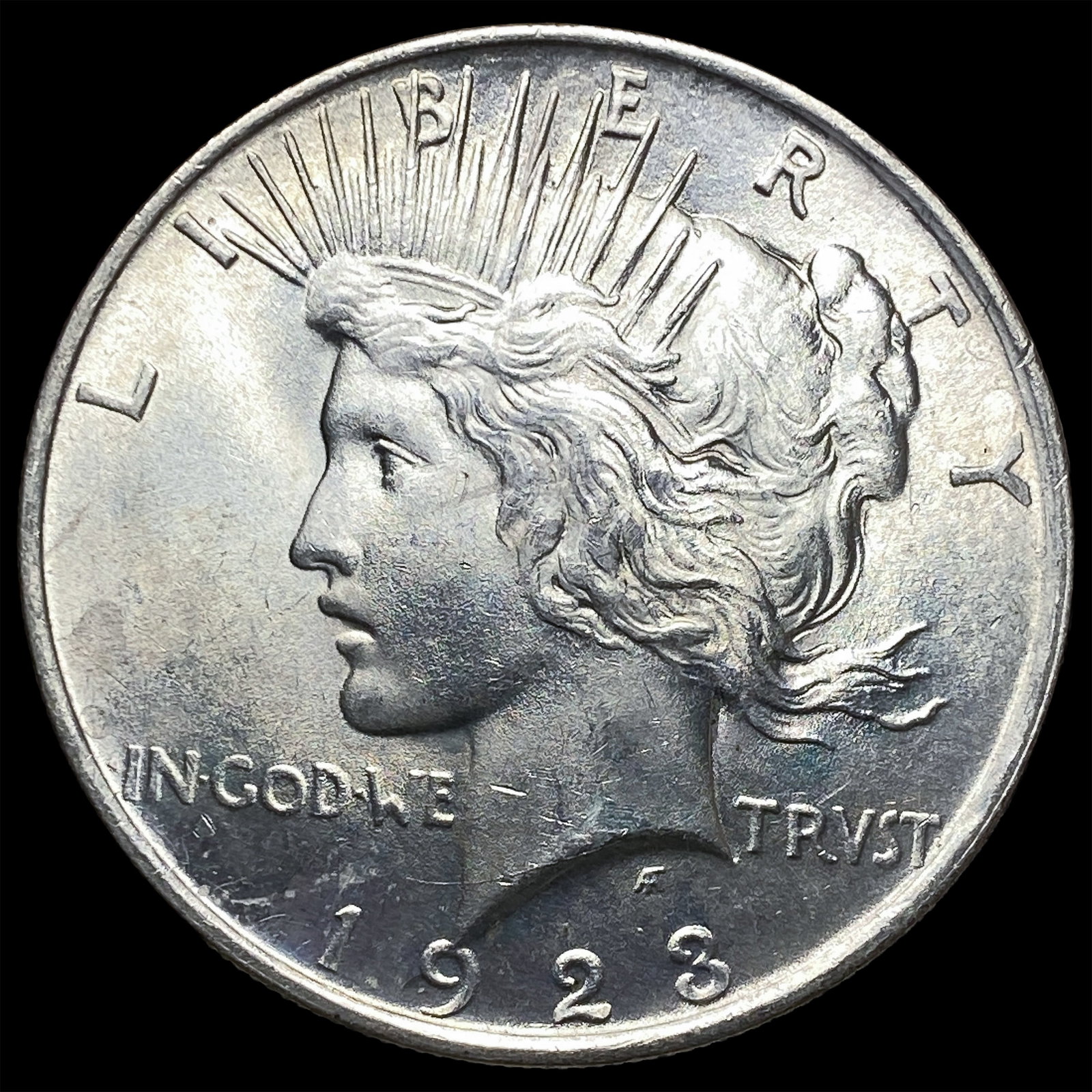 1923 Silver Peace Dollar CHOICE BU