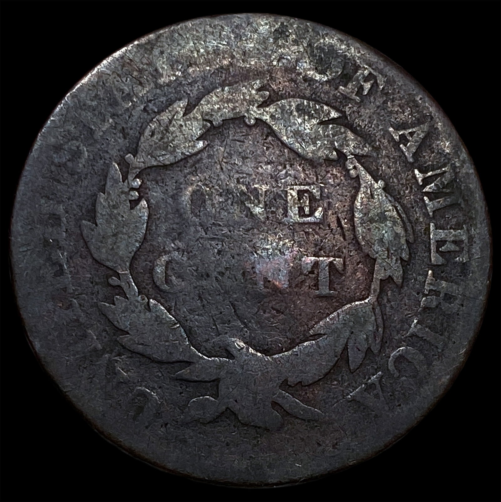 1822 Large Cent NICELY CIRCULATED - 2