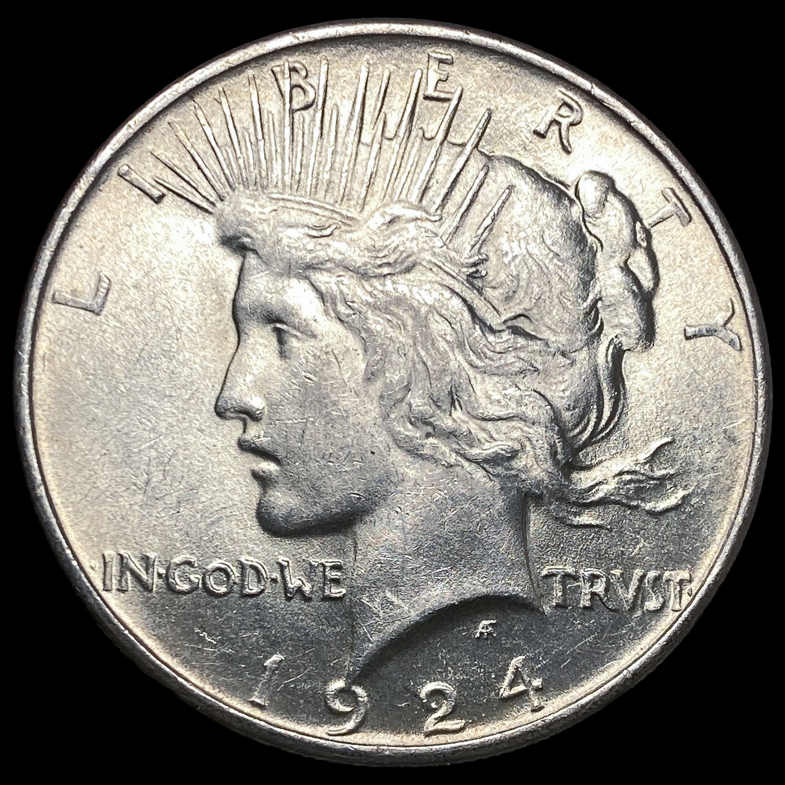 1924 Silver Peace Dollar UNCIRCULATED (1 of 2)