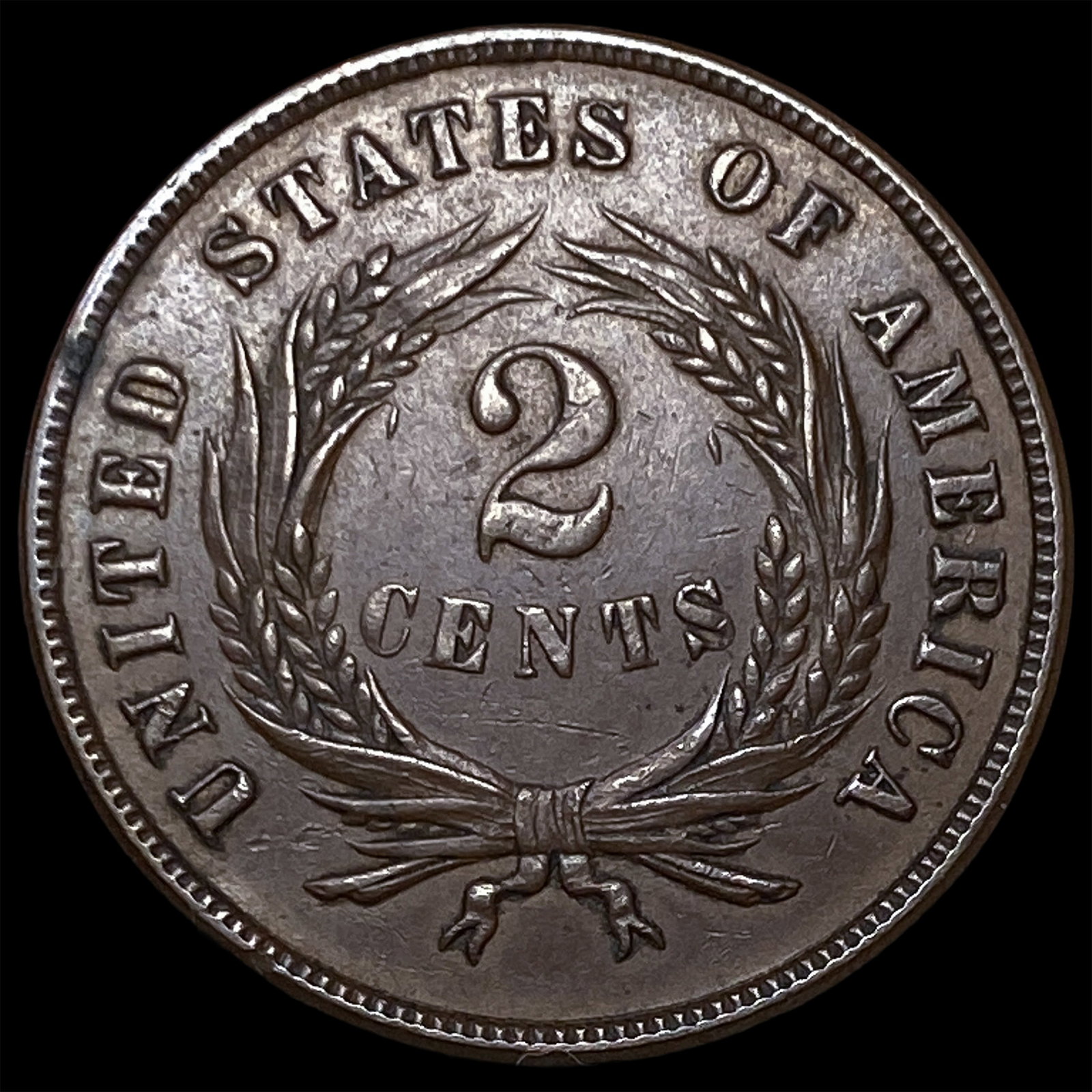 1866 Two-Cent Piece UNCIRCULATED - 2