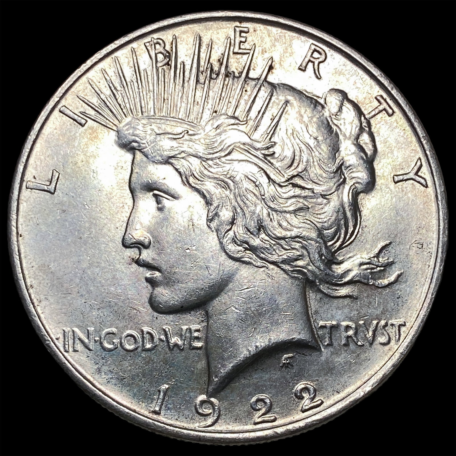1922 Silver Peace Dollar GEM BU: 1922 Silver Peace Dollar GEM BU