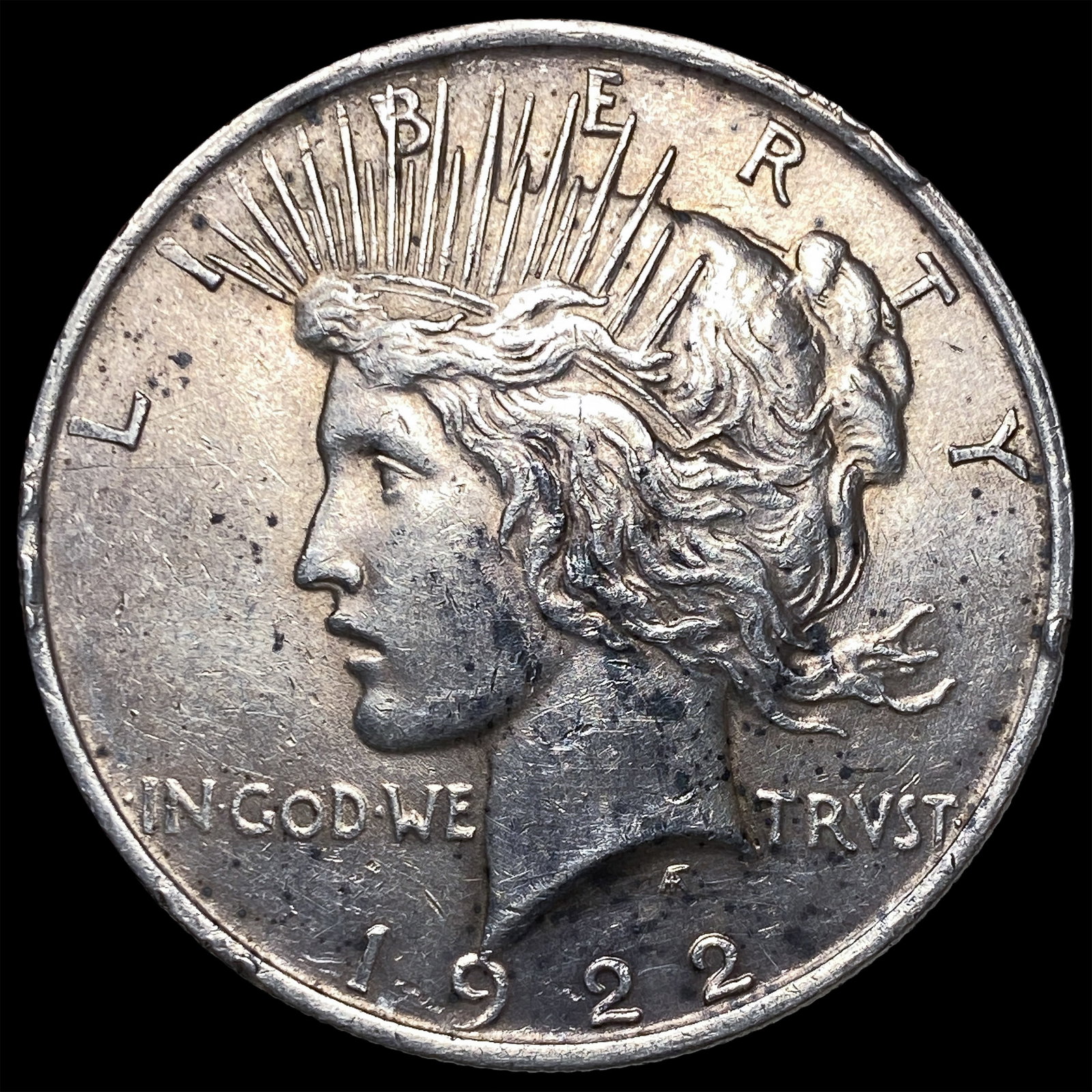 1922 Silver Peace Dollar UNCIRCULATED: 1922 Silver Peace Dollar UNCIRCULATED