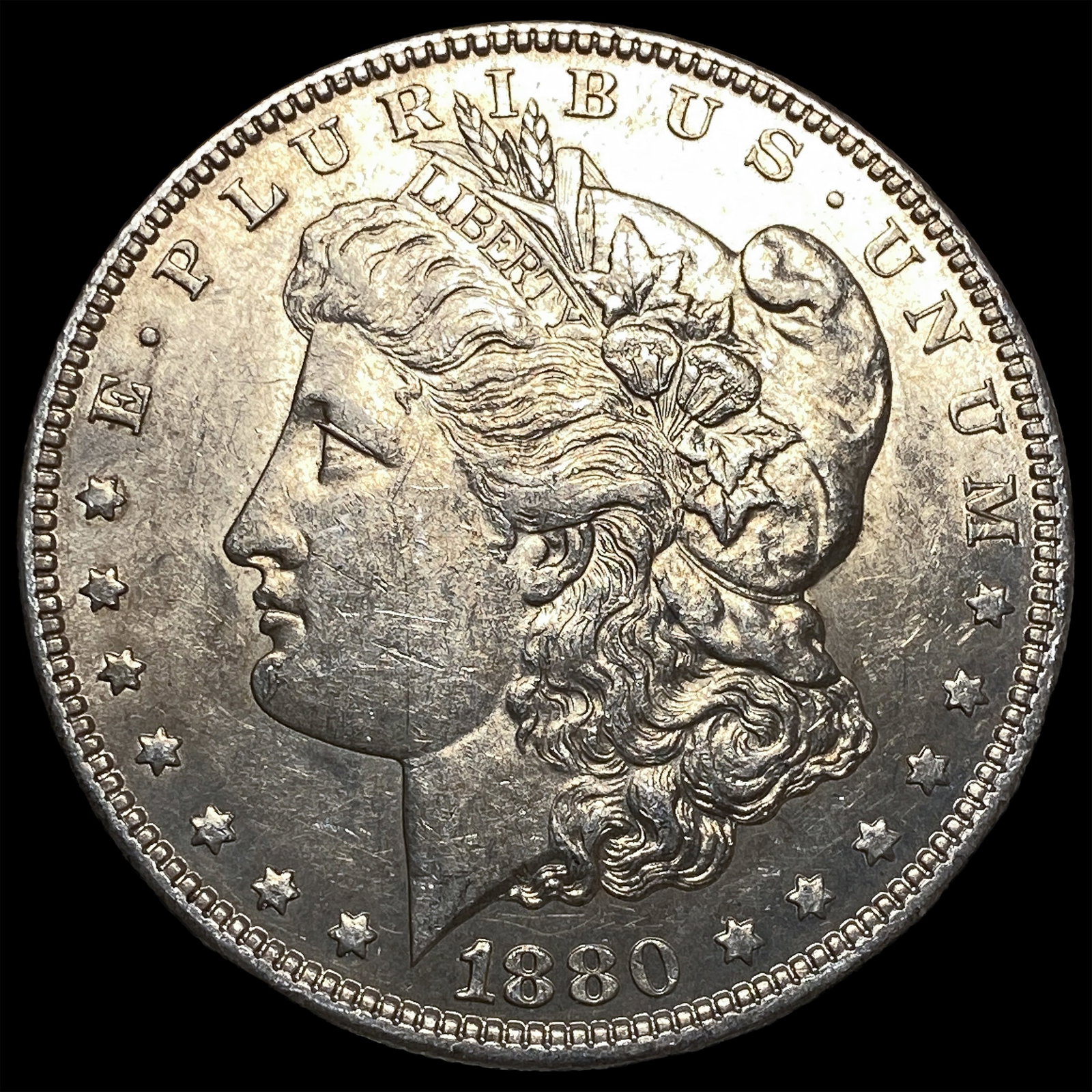 1880-S Silver Morgan Dollar UNCIRCULATED: 1880-S Silver Morgan Dollar UNCIRCULATED