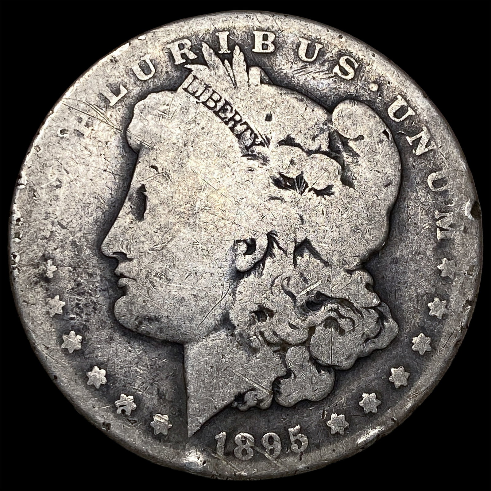 1895-O Morgan Silver Dollar NICELY CIRCULATED