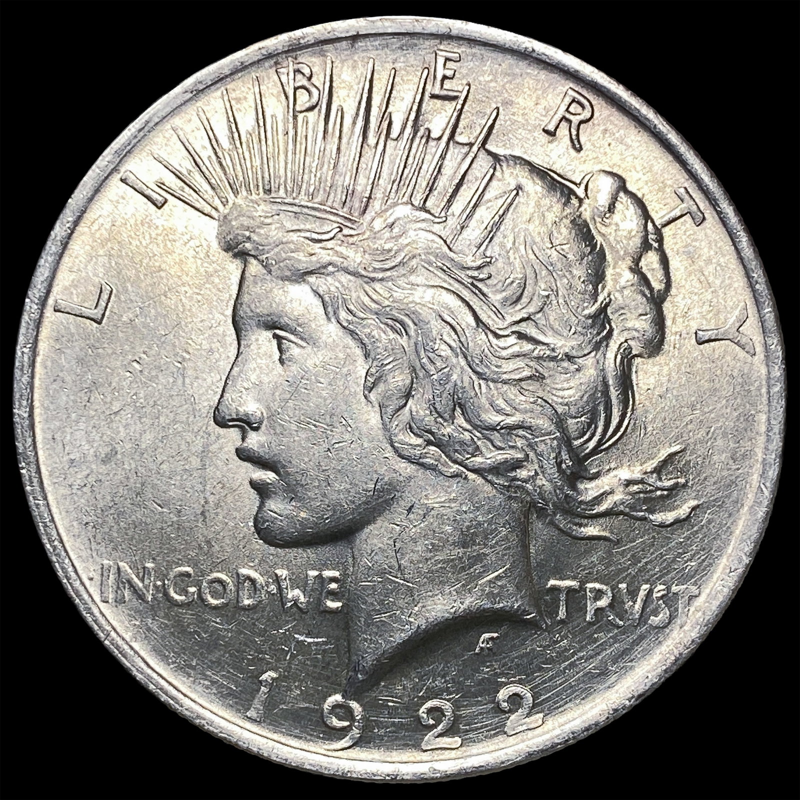 1922 Silver Peace Dollar CHOICE BU