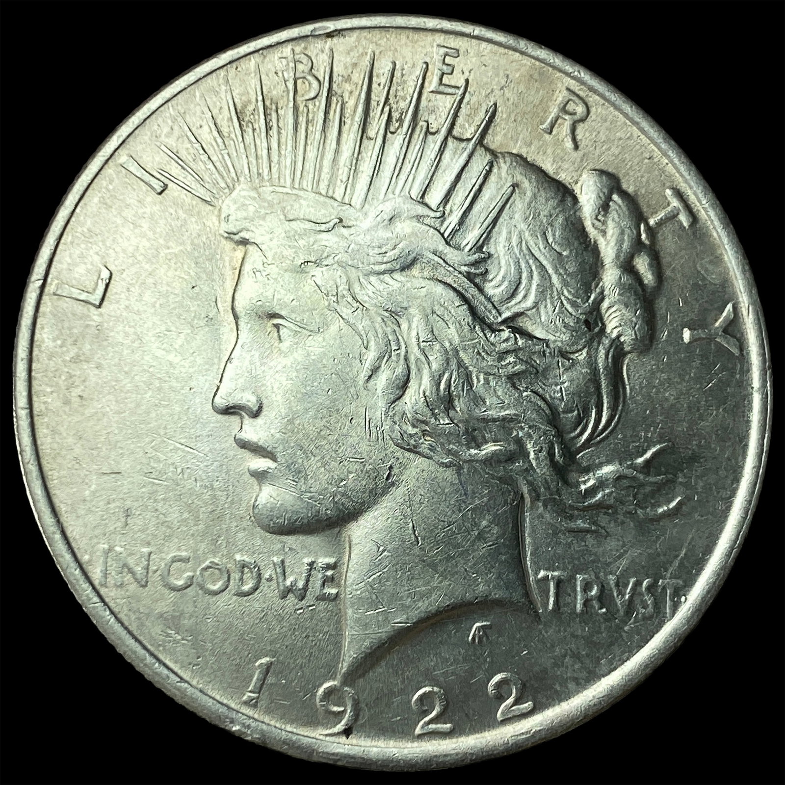 1922 Silver Peace Dollar UNCIRCULATED (1 of 2)