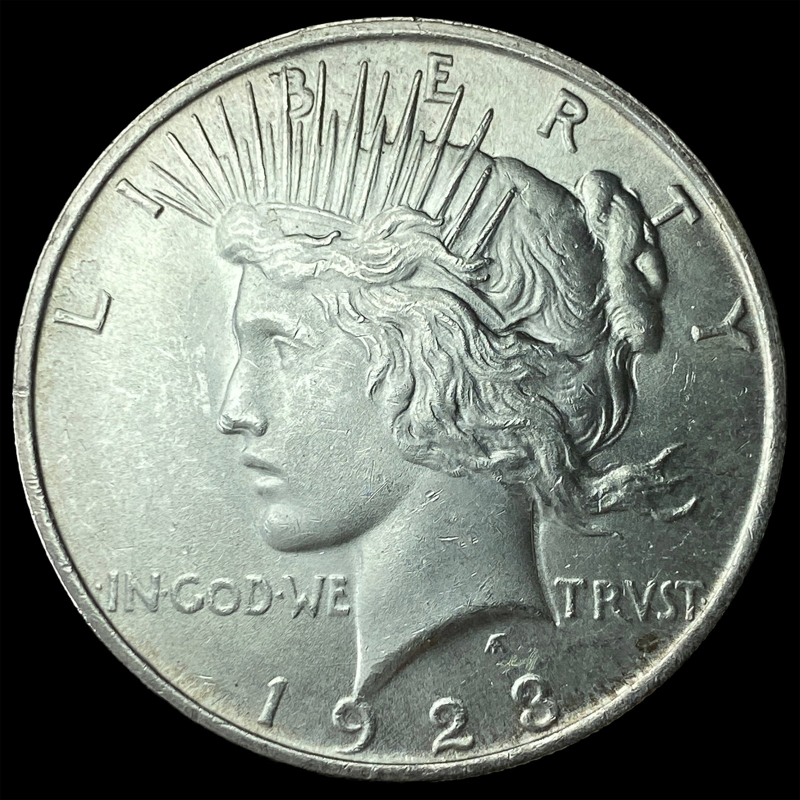 1928 Silver Peace Dollar GEM BU: 1928 Silver Peace Dollar GEM BU