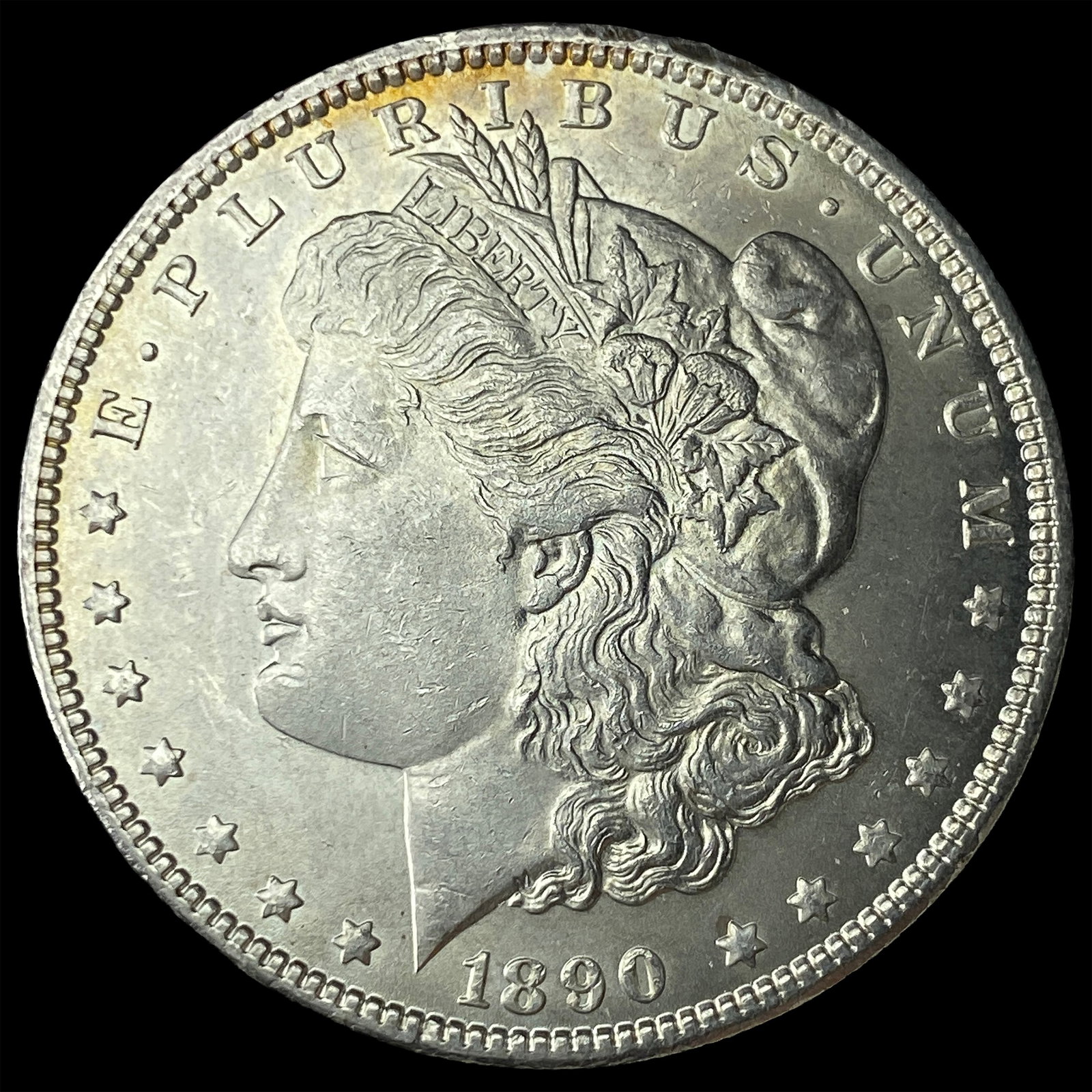 1890 Morgan Silver Dollar UNCIRCULATED: 1890 Morgan Silver Dollar UNCIRCULATED