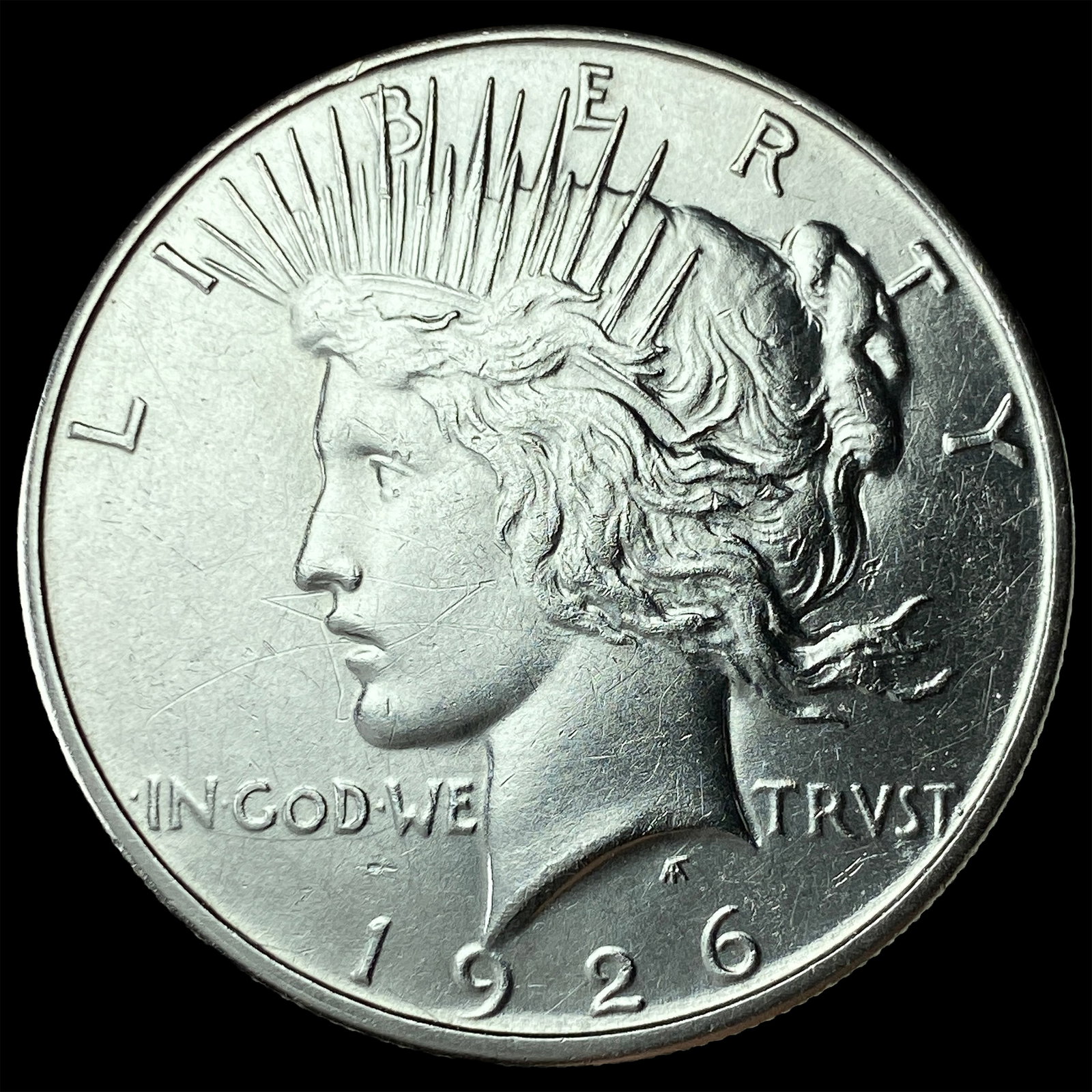 1926-S Silver Peace Dollar UNCIRCULATED: 1926-S Silver Peace Dollar UNCIRCULATED