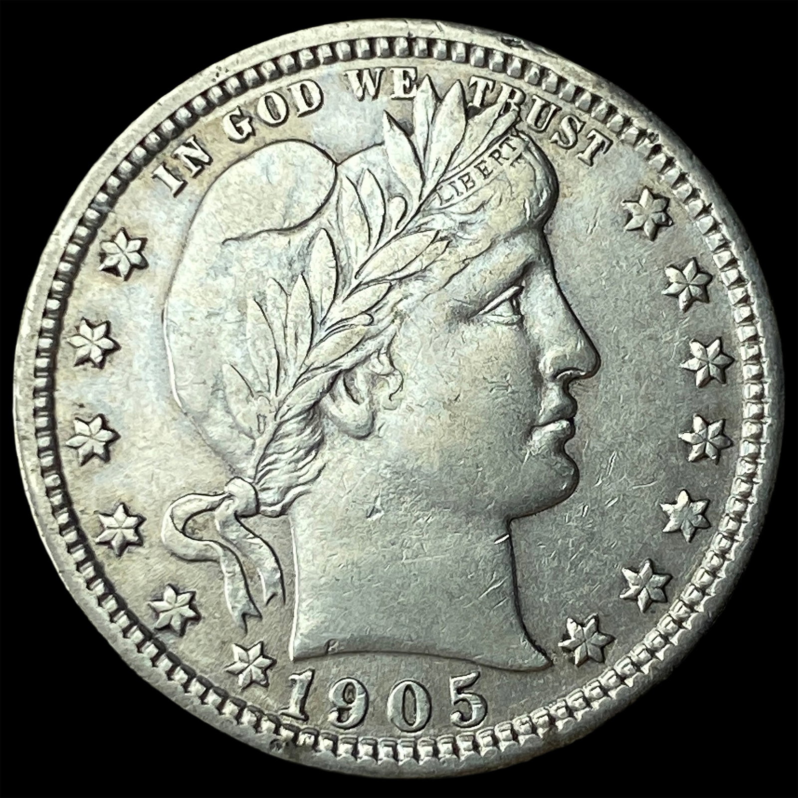 1905 Barber Quarter UNCIRCULATED: 1905 Barber Quarter UNCIRCULATED