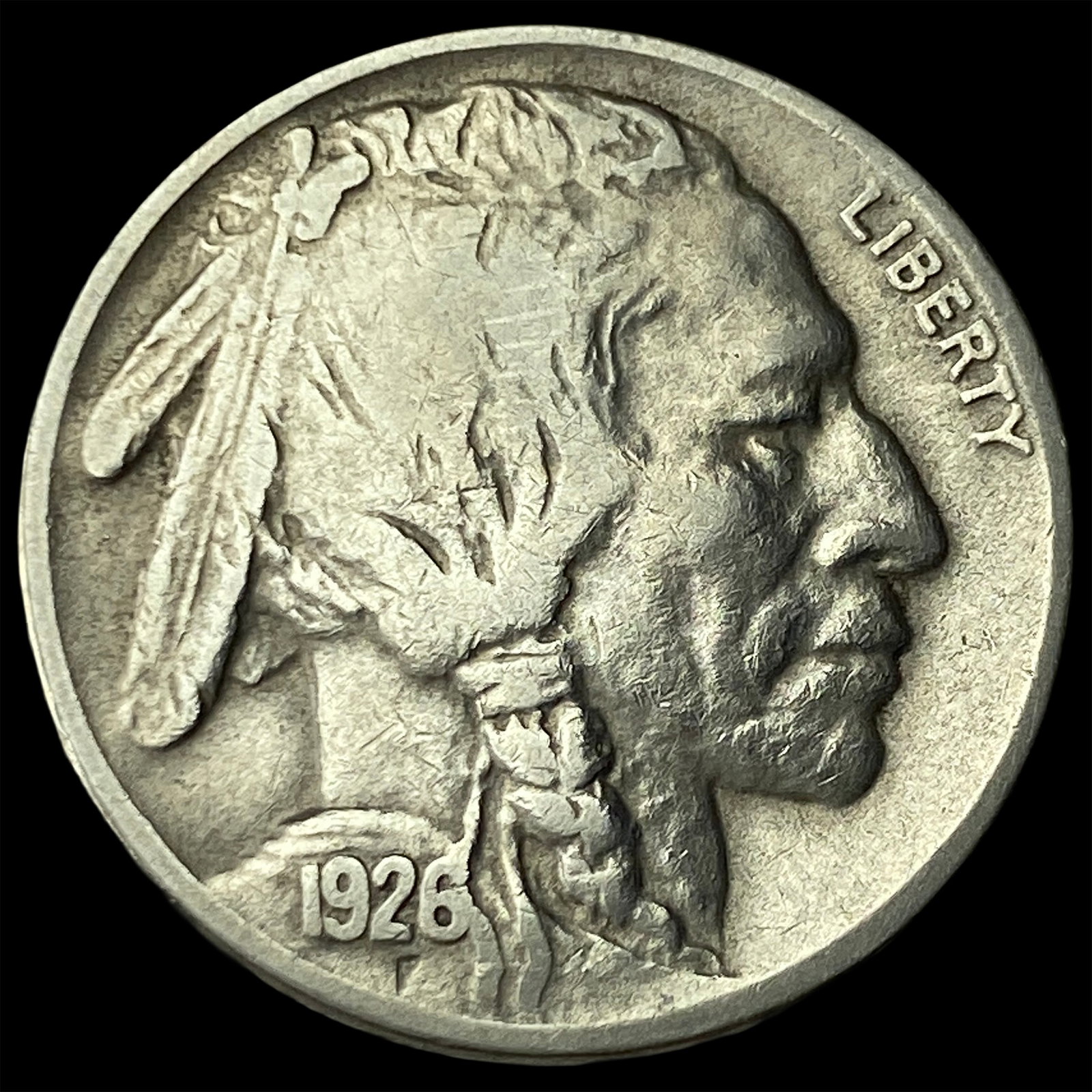 1926-S Buffalo Nickel NEARLY UNCIRCULATED: 1926-S Buffalo Nickel NEARLY UNCIRCULATED