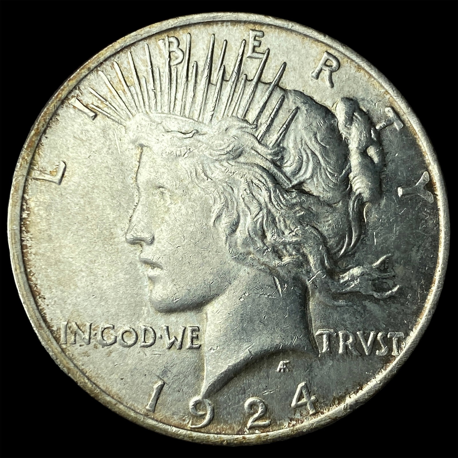 1924 Peace Silver Dollar CHOICE BU: 1924 Peace Silver Dollar CHOICE BU