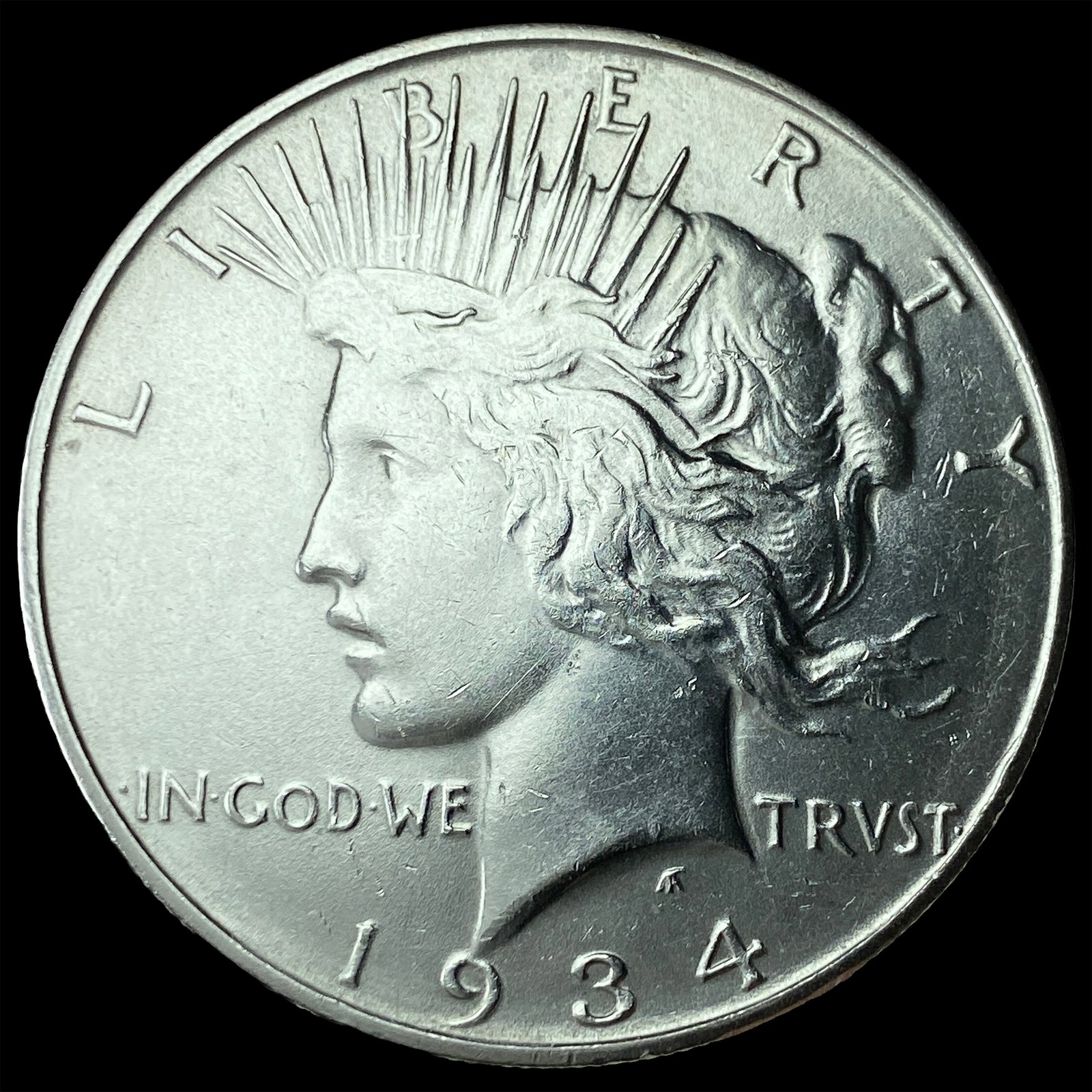 1934 Silver Peace Dollar UNCIRCULATED (1 of 2)