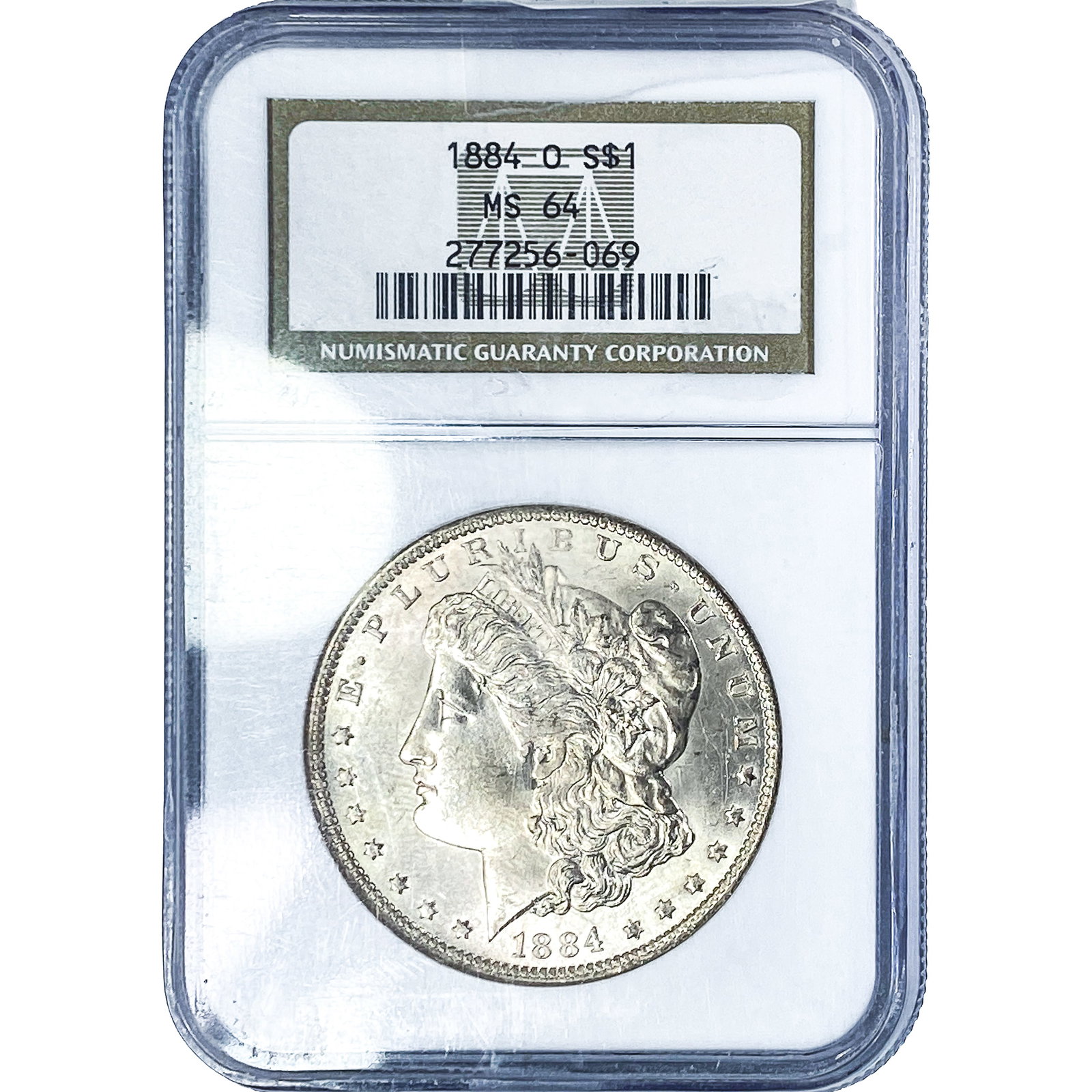1884-O Morgan Silver Dollar NGC MS64