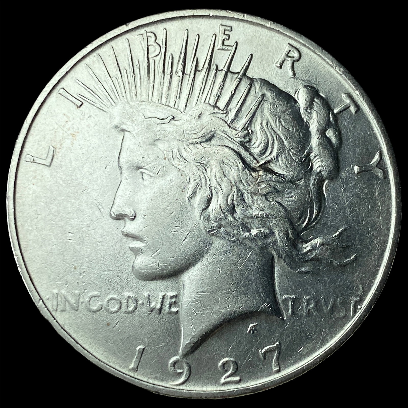 1927 Peace Silver Dollar UNCIRCULATED (1 of 2)