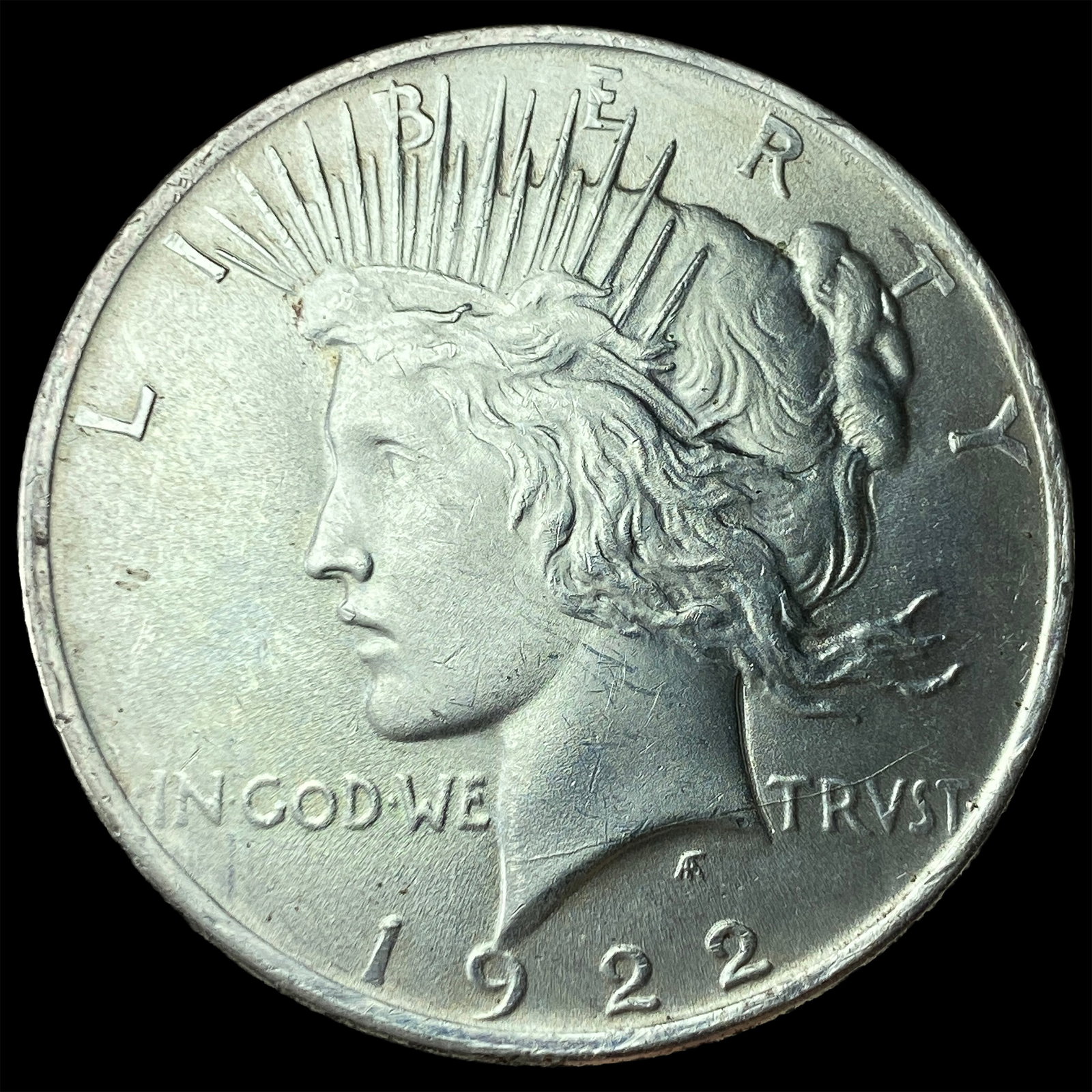 1922 Silver Peace Dollar CHOICE BU