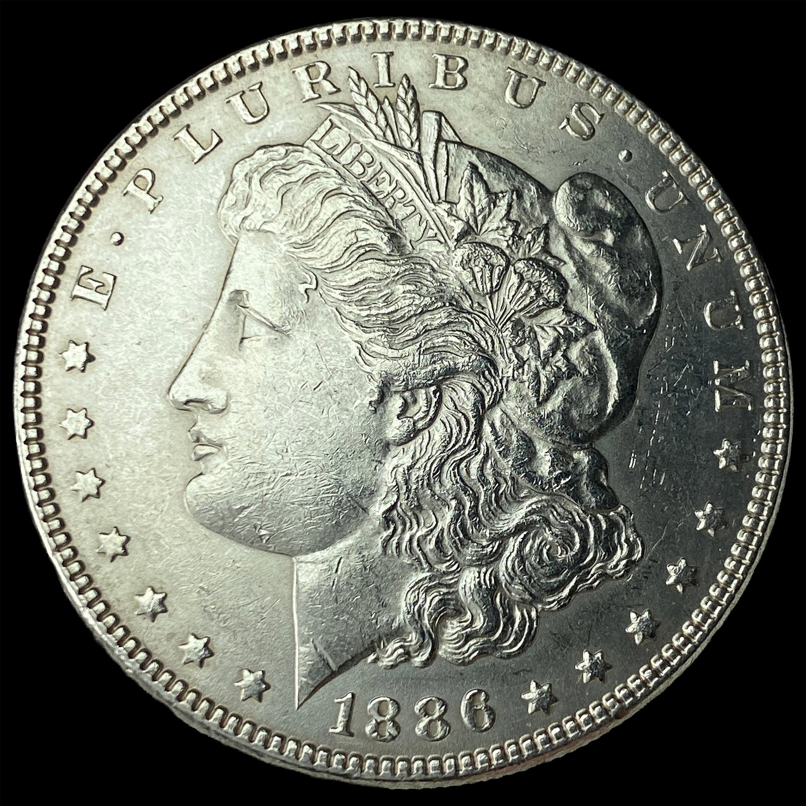1886 Silver Morgan Dollar UNCIRCULATED: 1886 Silver Morgan Dollar UNCIRCULATED