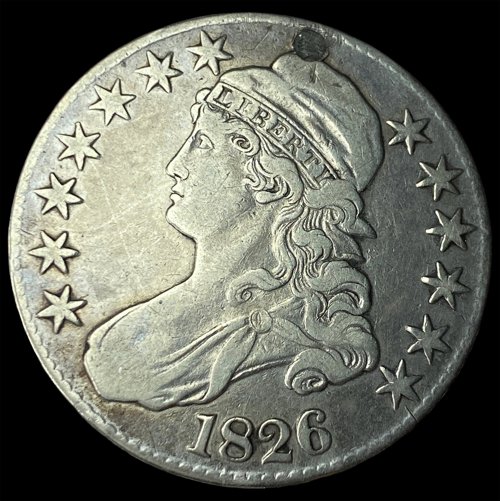 1826 Capped Bust Half Dollar LIGHTLY CIRCULATED (1 of 2)