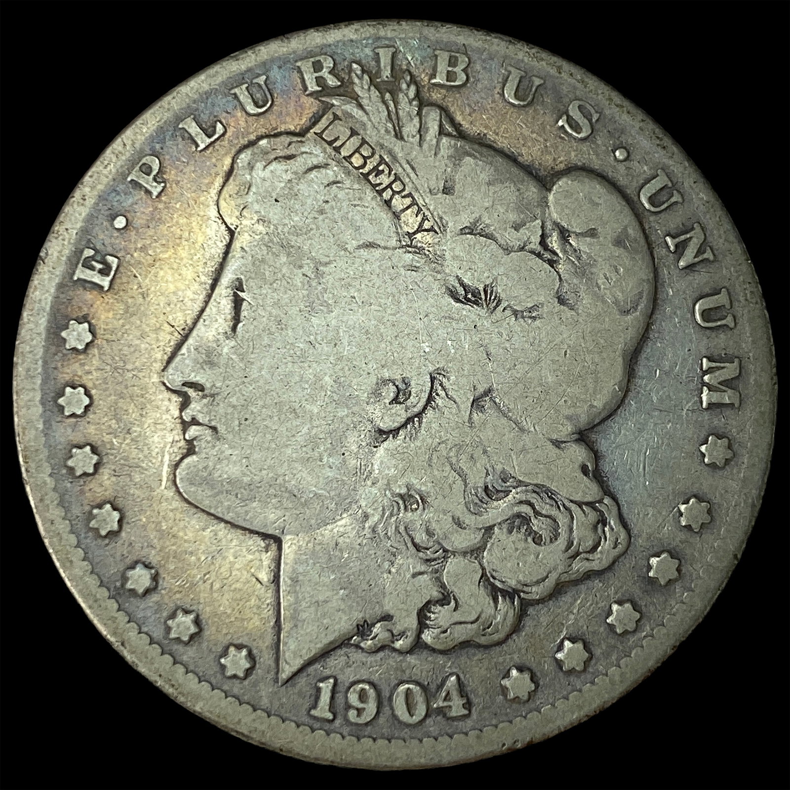 1904-S Silver Morgan Dollar LIGHTLY CIRCULATED: 1904-S Silver Morgan Dollar LIGHTLY CIRCULATED