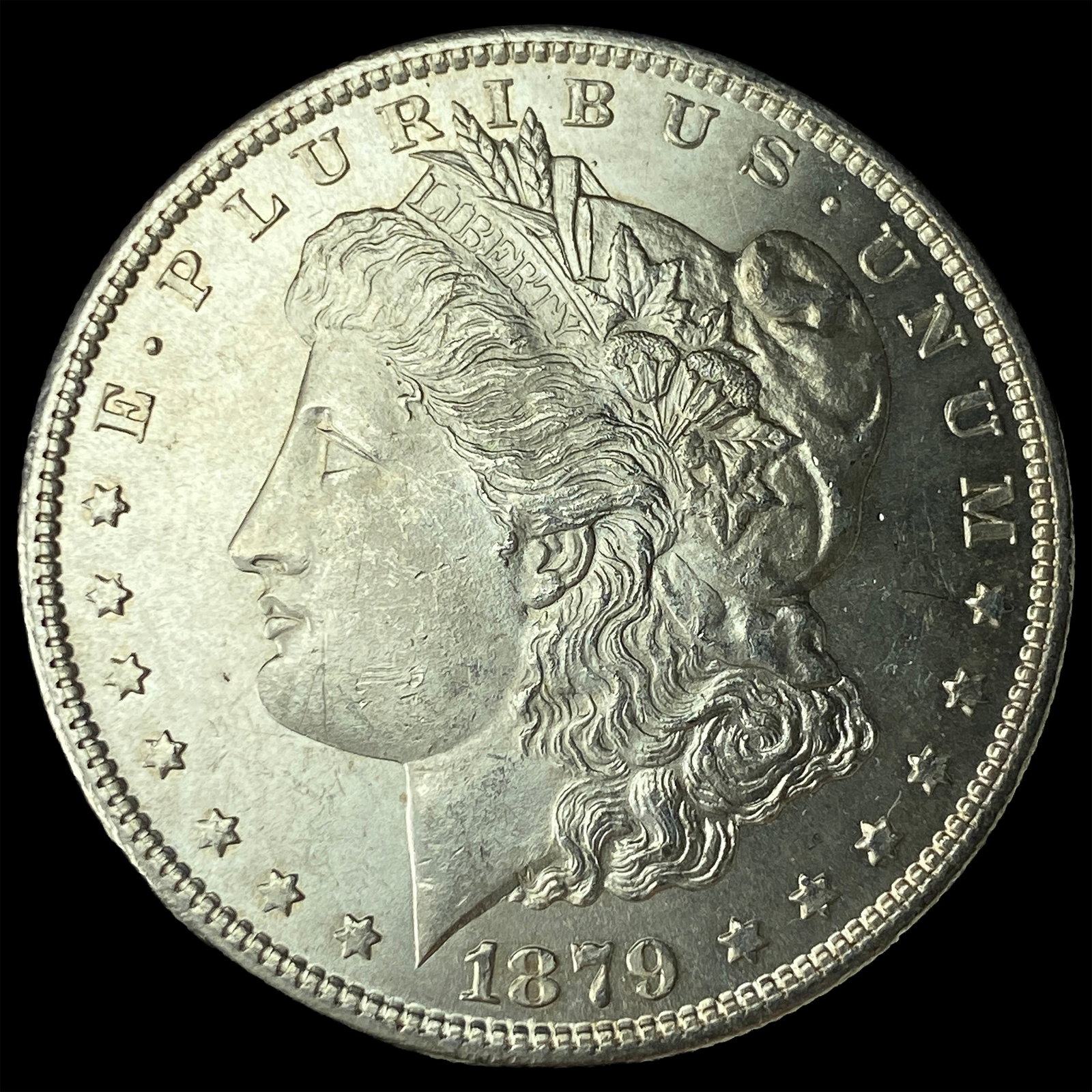 1879-S Silver Morgan Dollar CHOICE BU
