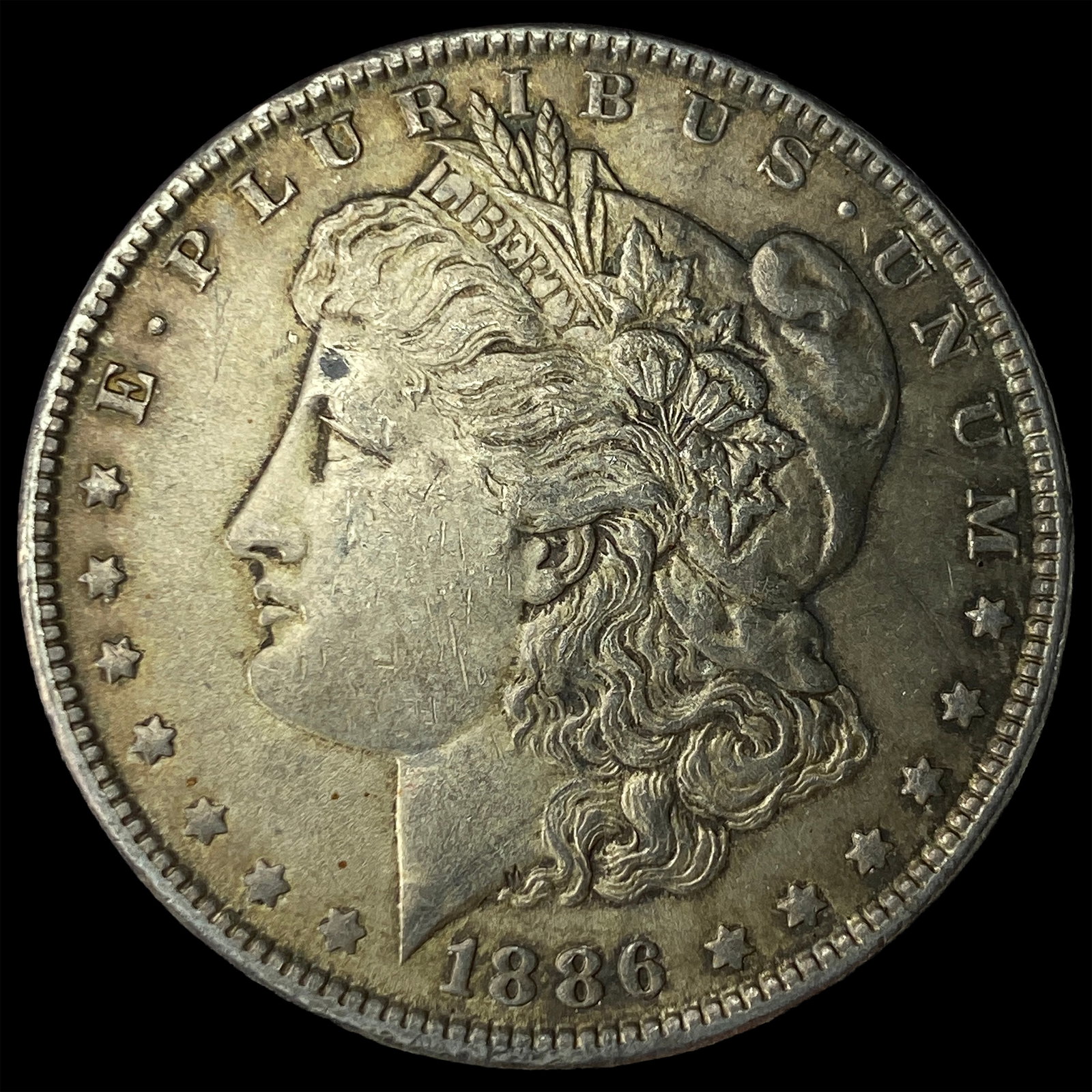 1886 Silver Morgan Dollar UNCIRCULATED: 1886 Silver Morgan Dollar UNCIRCULATED