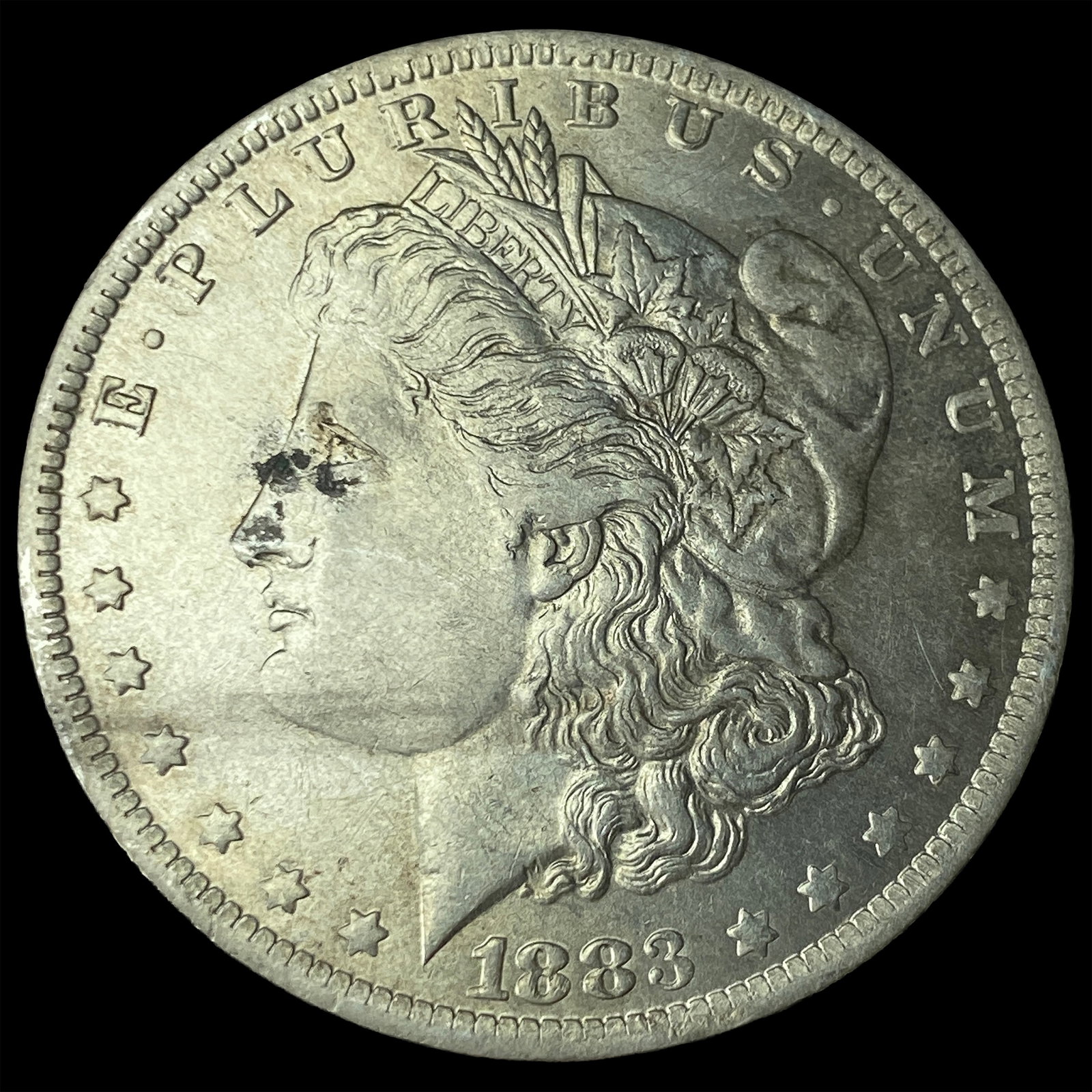 1883-O Silver Morgan Dollar CHOICE AU: 1883-O Silver Morgan Dollar CHOICE AU